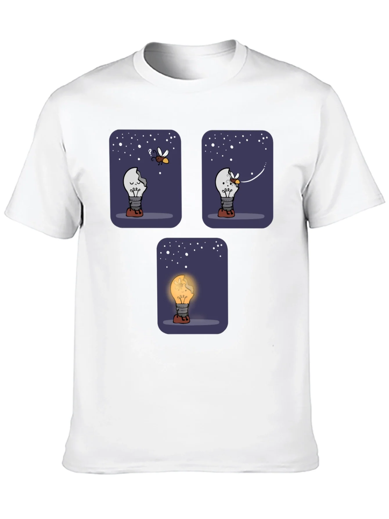 Rebbecca Funny Lightbulb T-Shirt