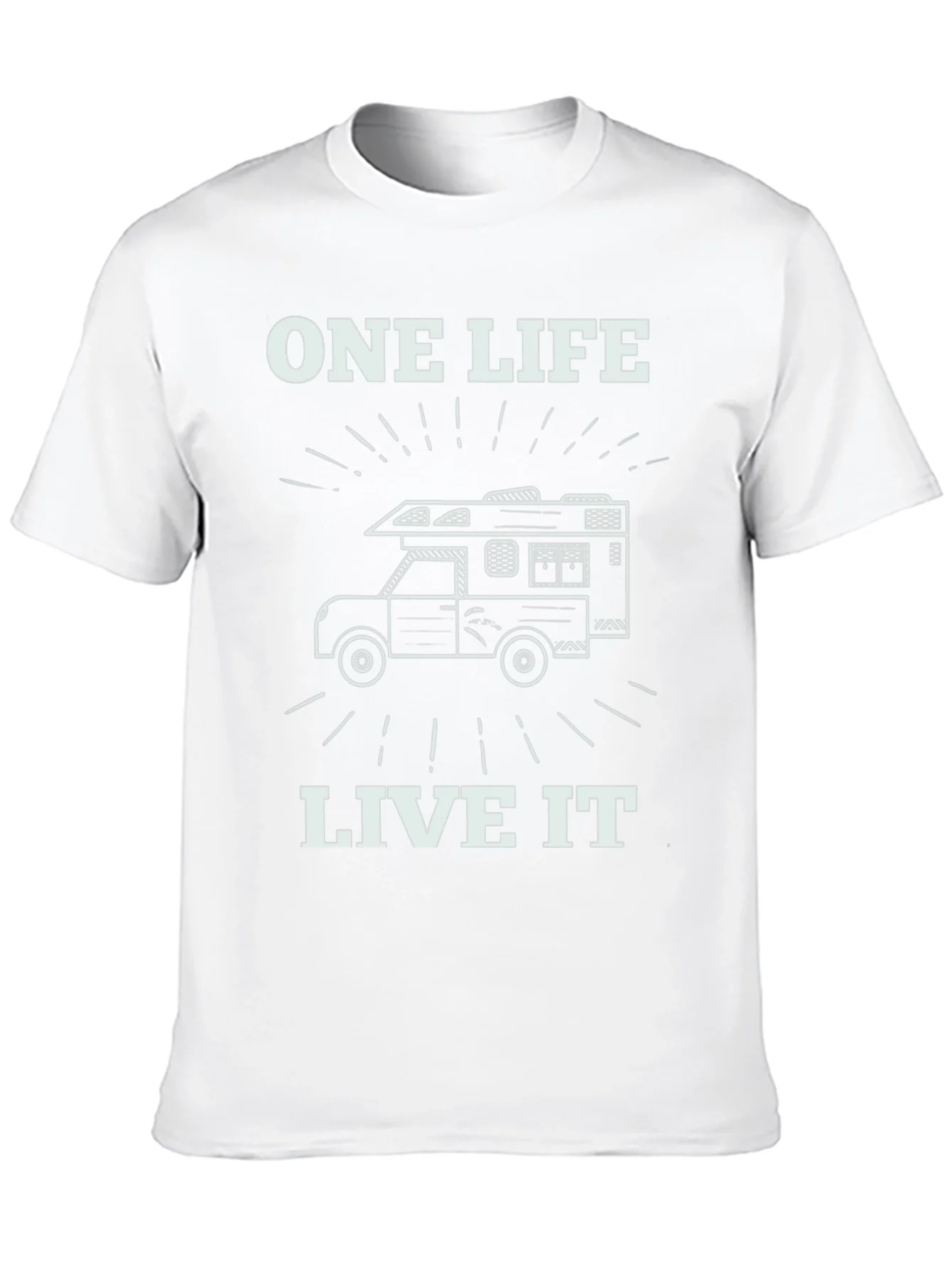 Rebbecca One Life Live It Camper Van Graphic T-Shirt