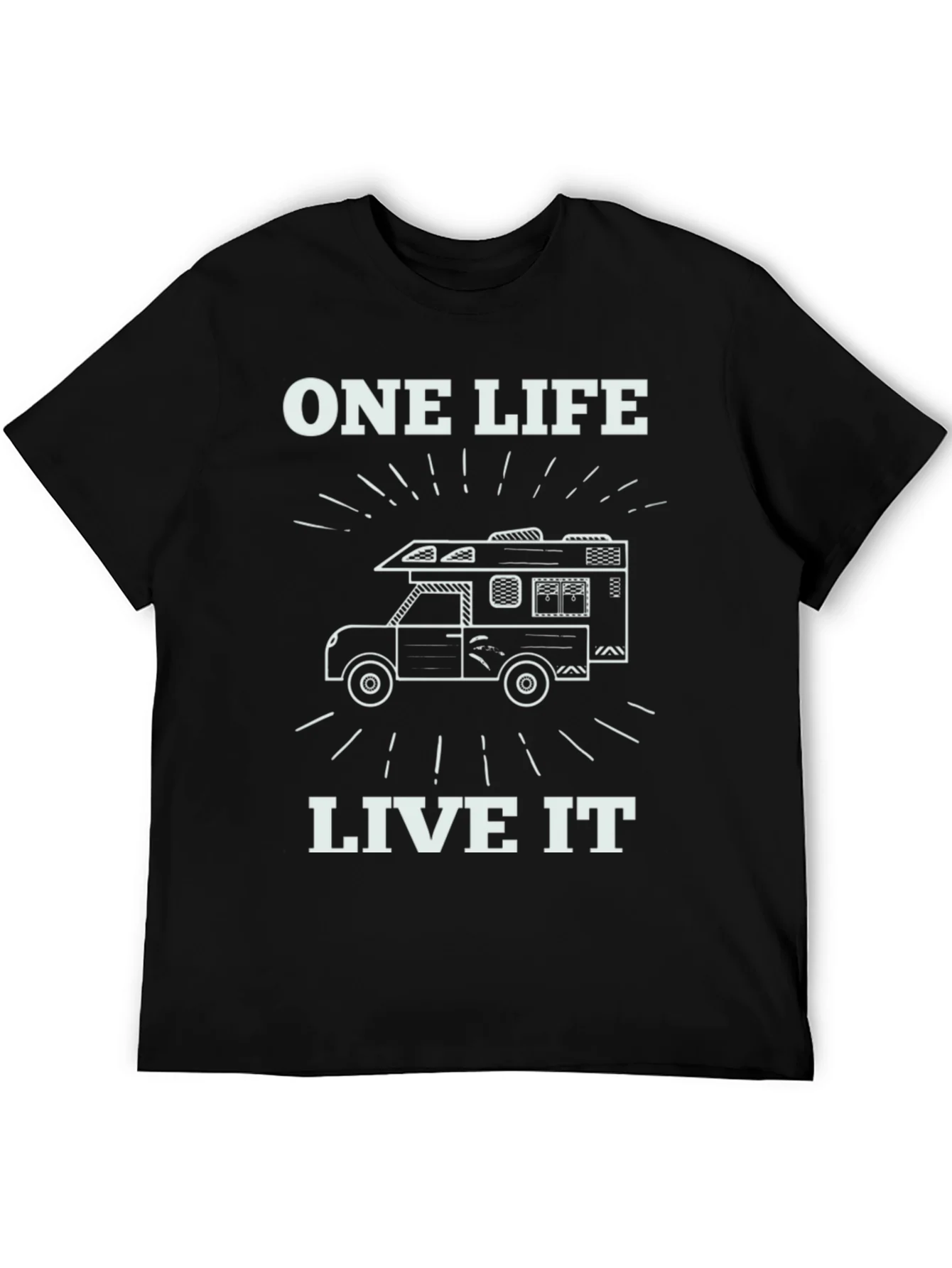 Rebbecca One Life Live It Camper Van Graphic T-Shirt