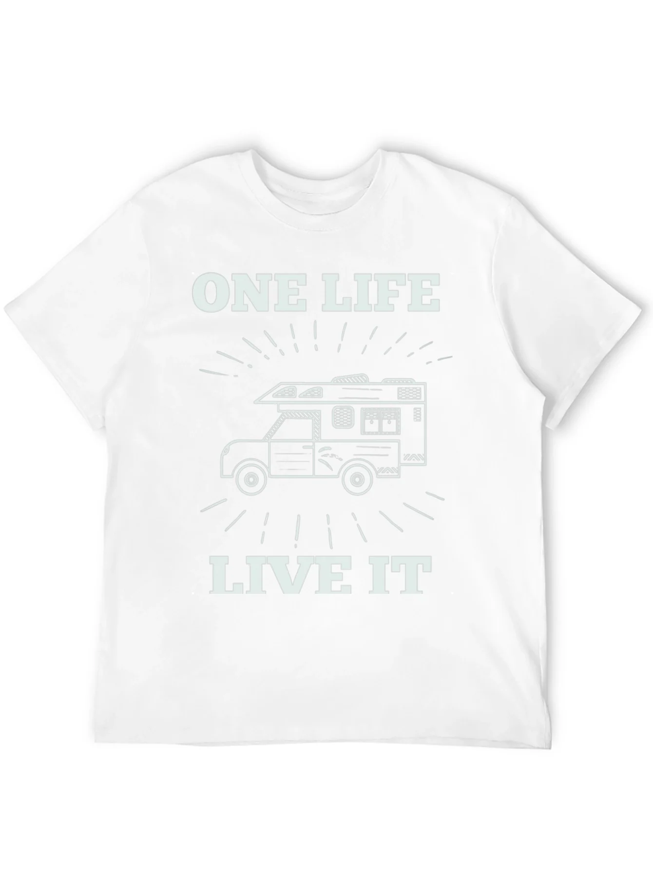 Rebbecca One Life Live It Camper Van Graphic T-Shirt