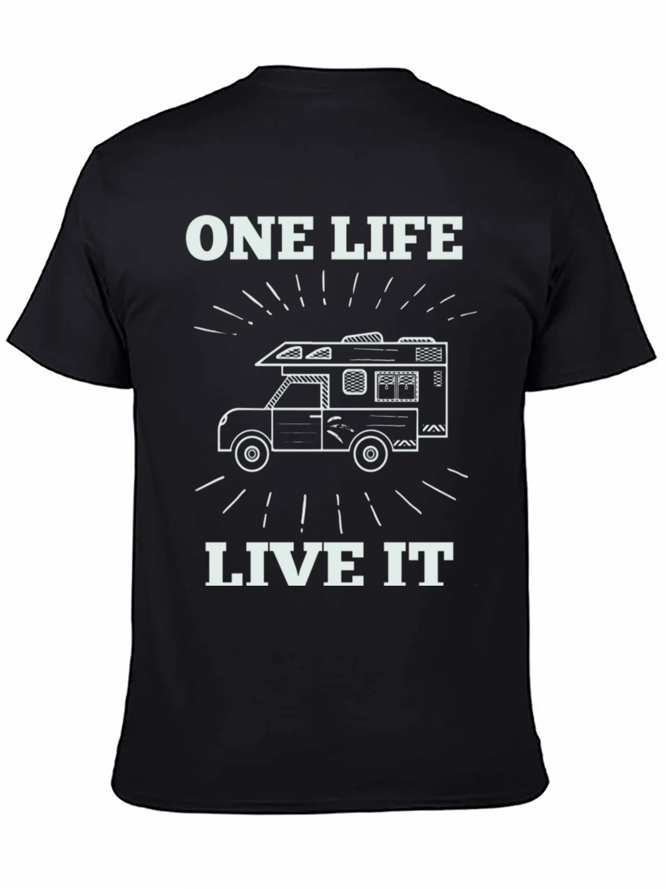Rebbecca One Life Live It Camper Van Graphic T-Shirt