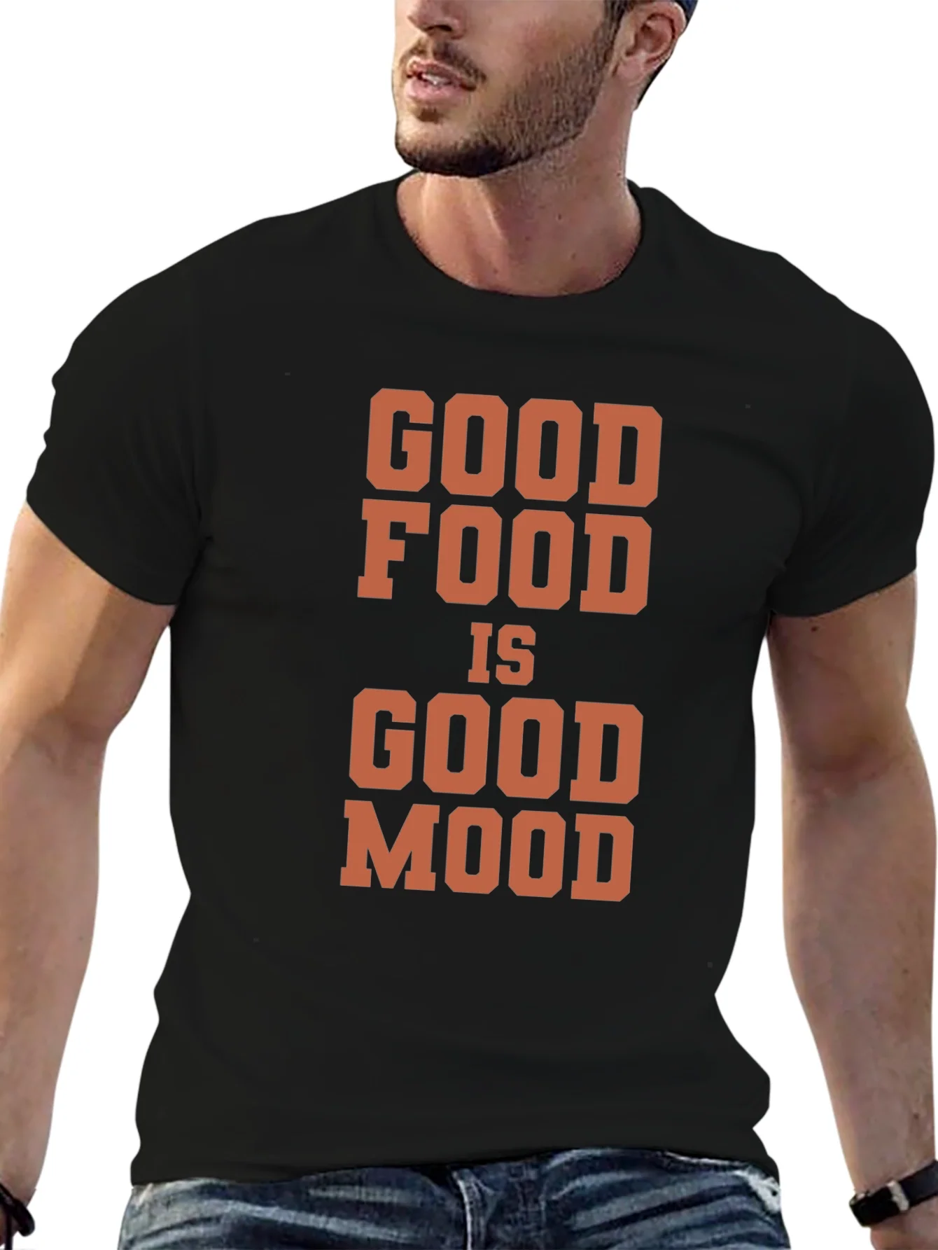 Rebbecca Good Food Good Mood Graphic Tee