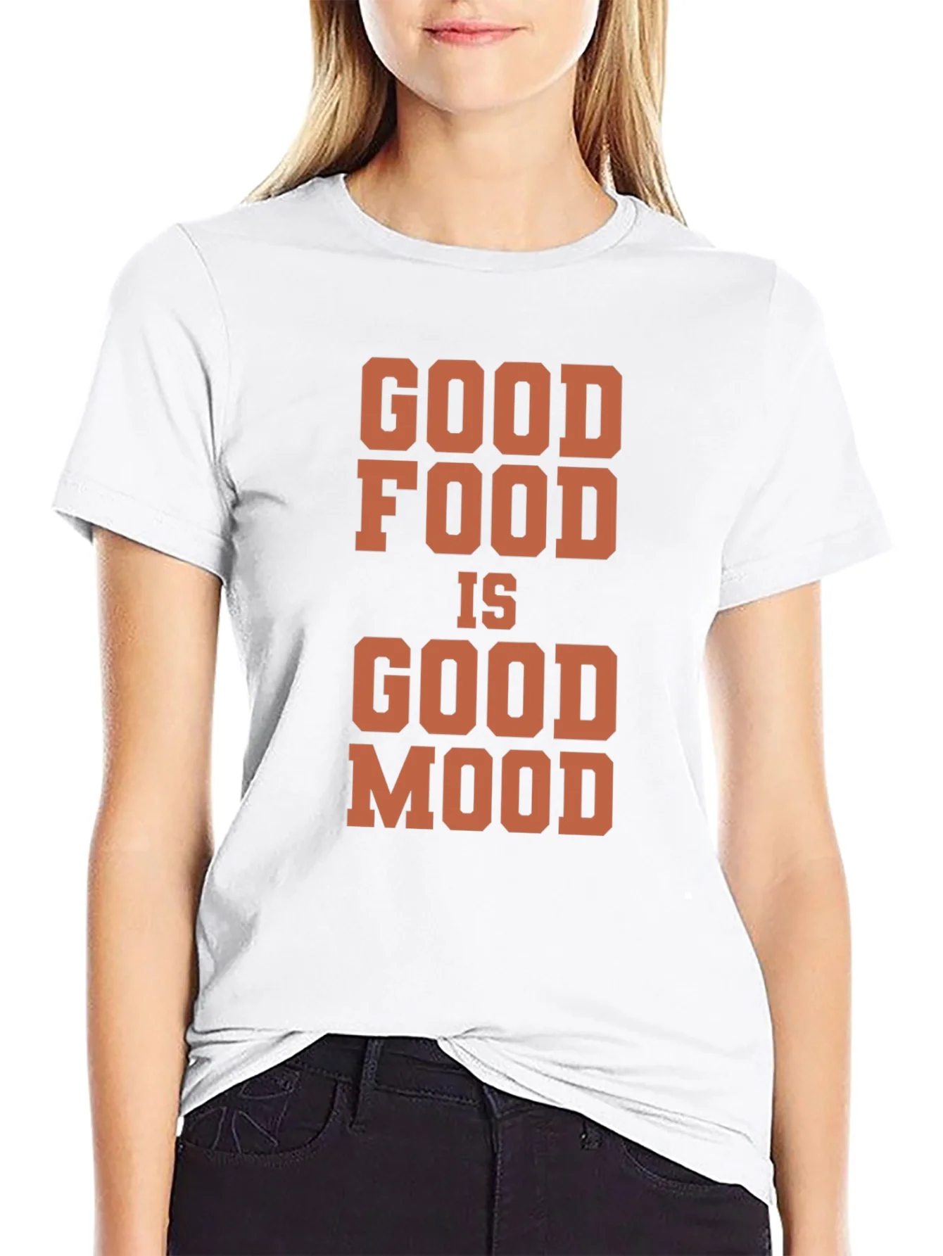 Rebbecca Good Food Good Mood Graphic Tee
