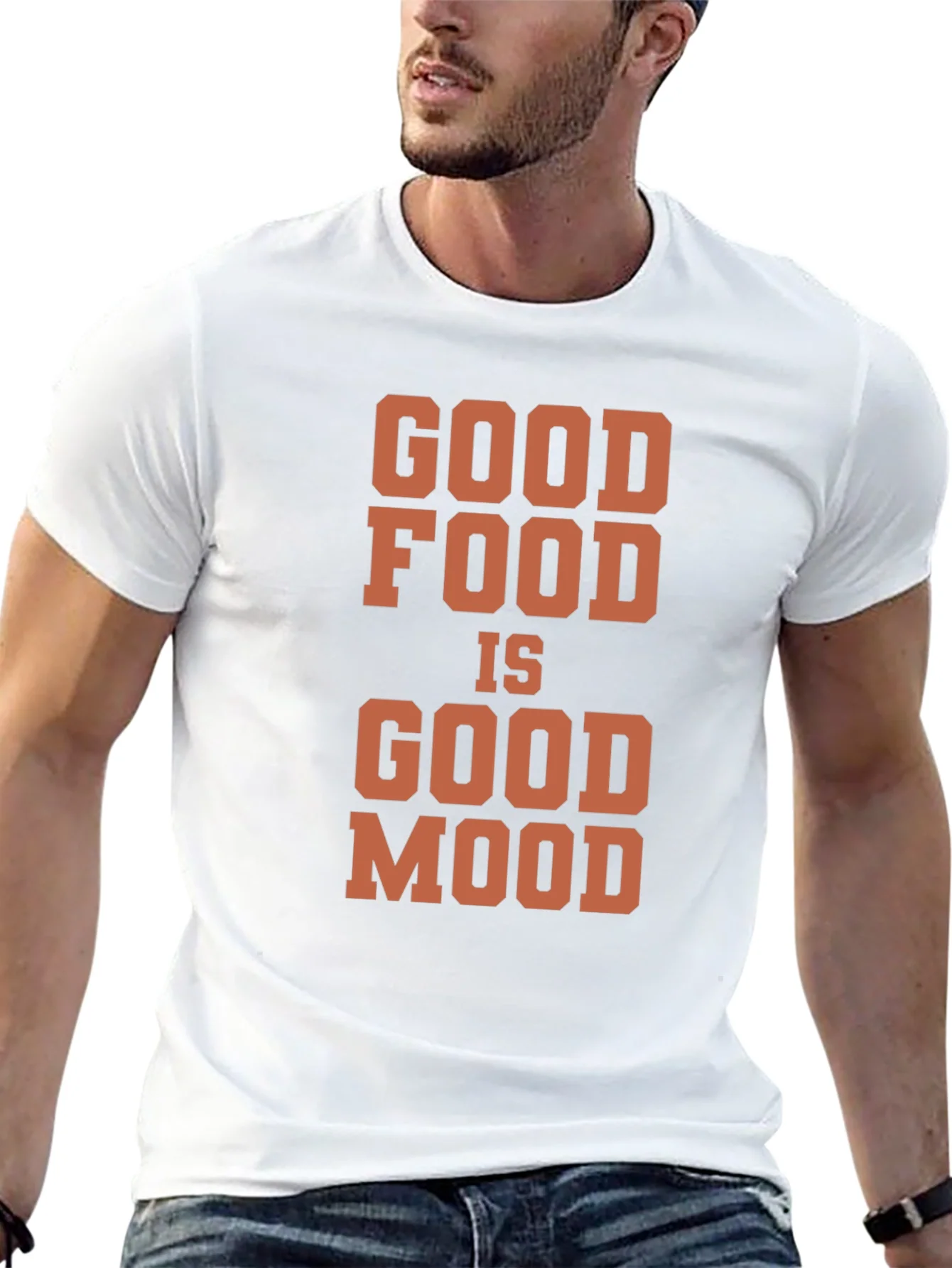Rebbecca Good Food Good Mood Graphic Tee