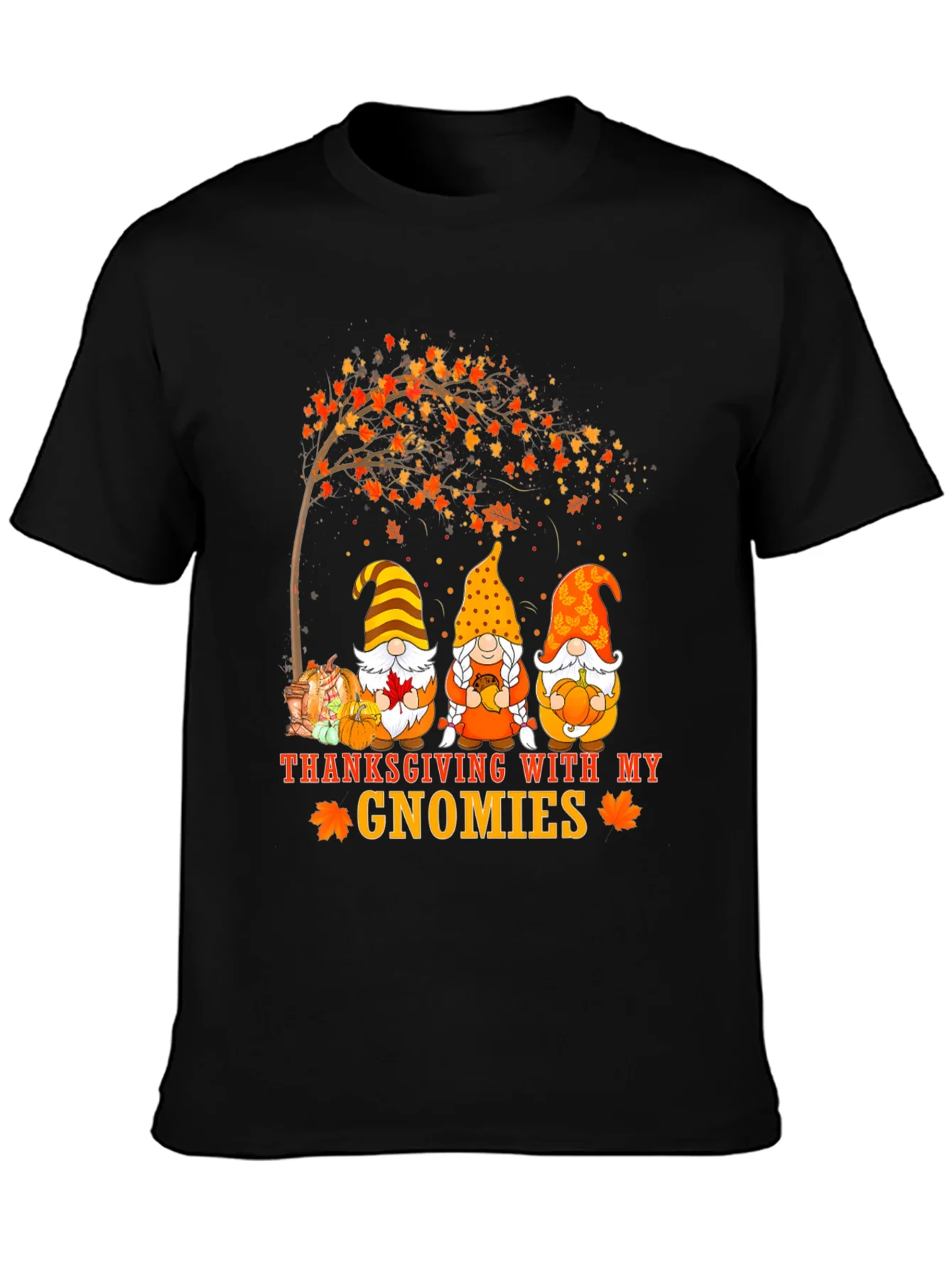 Rebbecca Thanksgiving Gnomies Graphic Tee