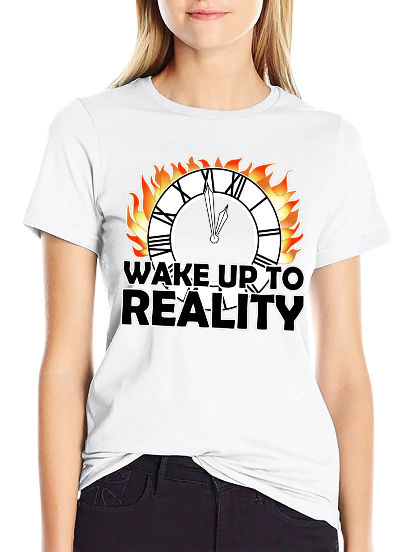 Rebbecca Wake Up to Reality Graphic Tee