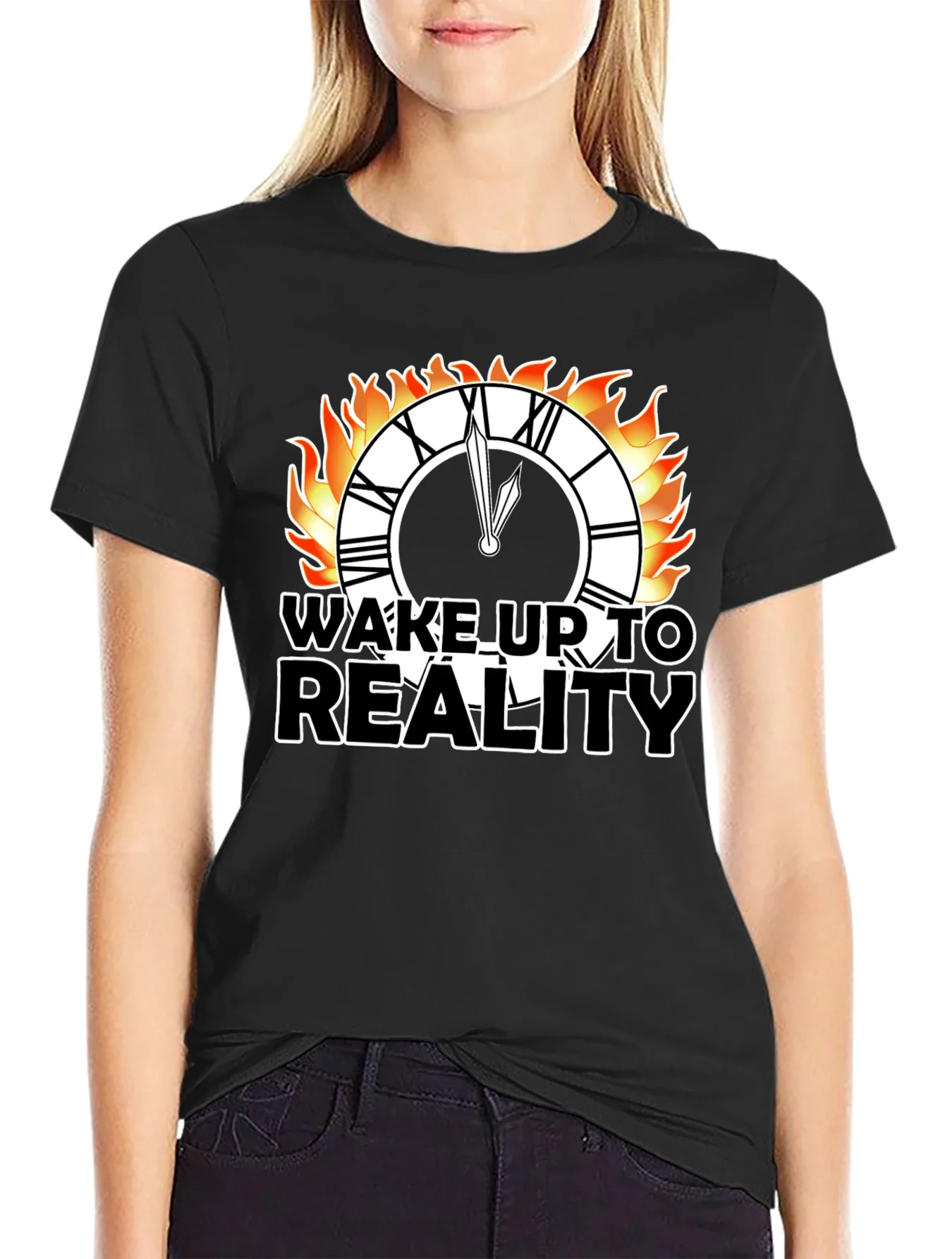 Rebbecca Wake Up to Reality Graphic Tee