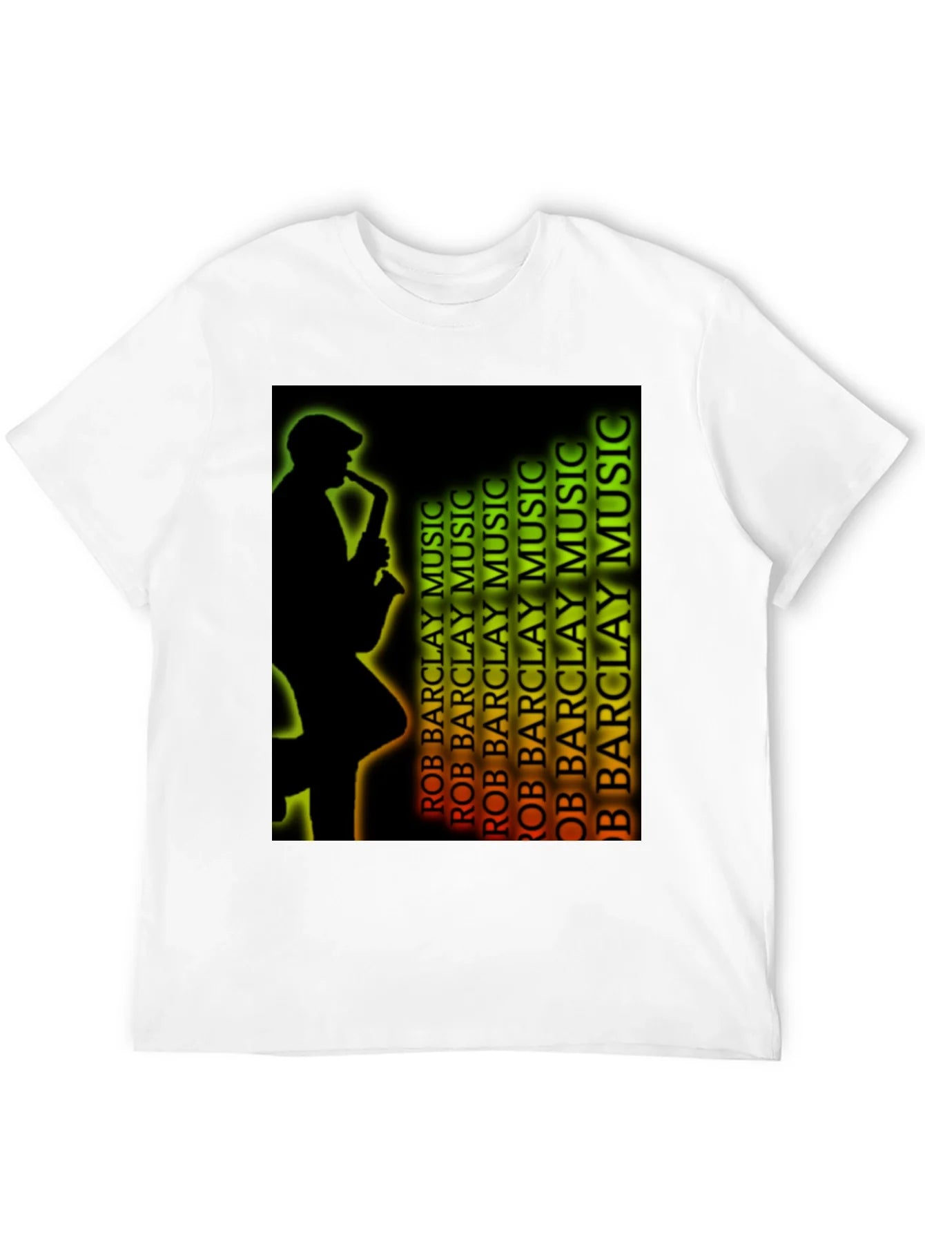 Camiseta Negra M¨²sica Jazz