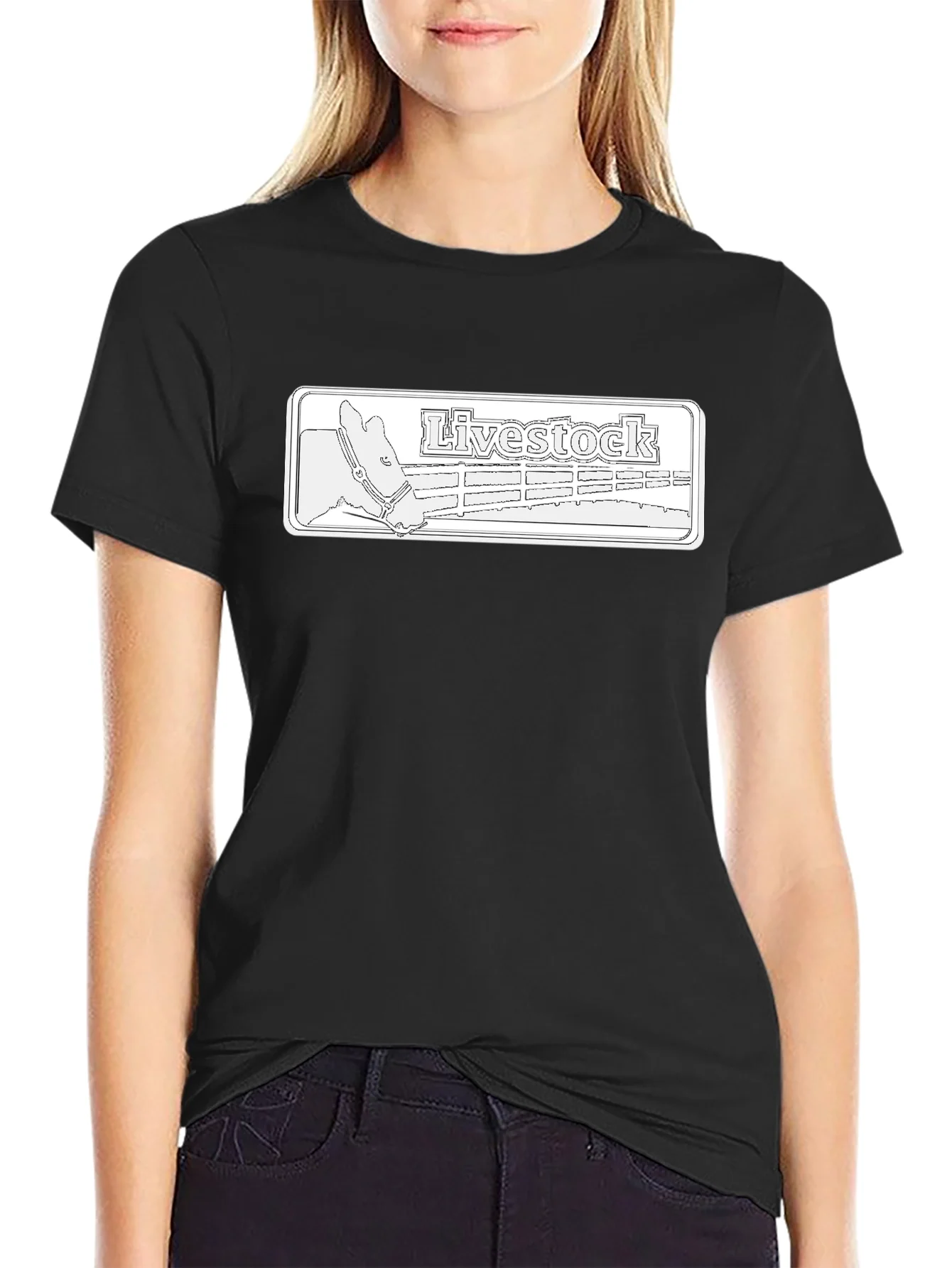 Rebbecca Livestock Graphic Tee - Farm Life Shirt