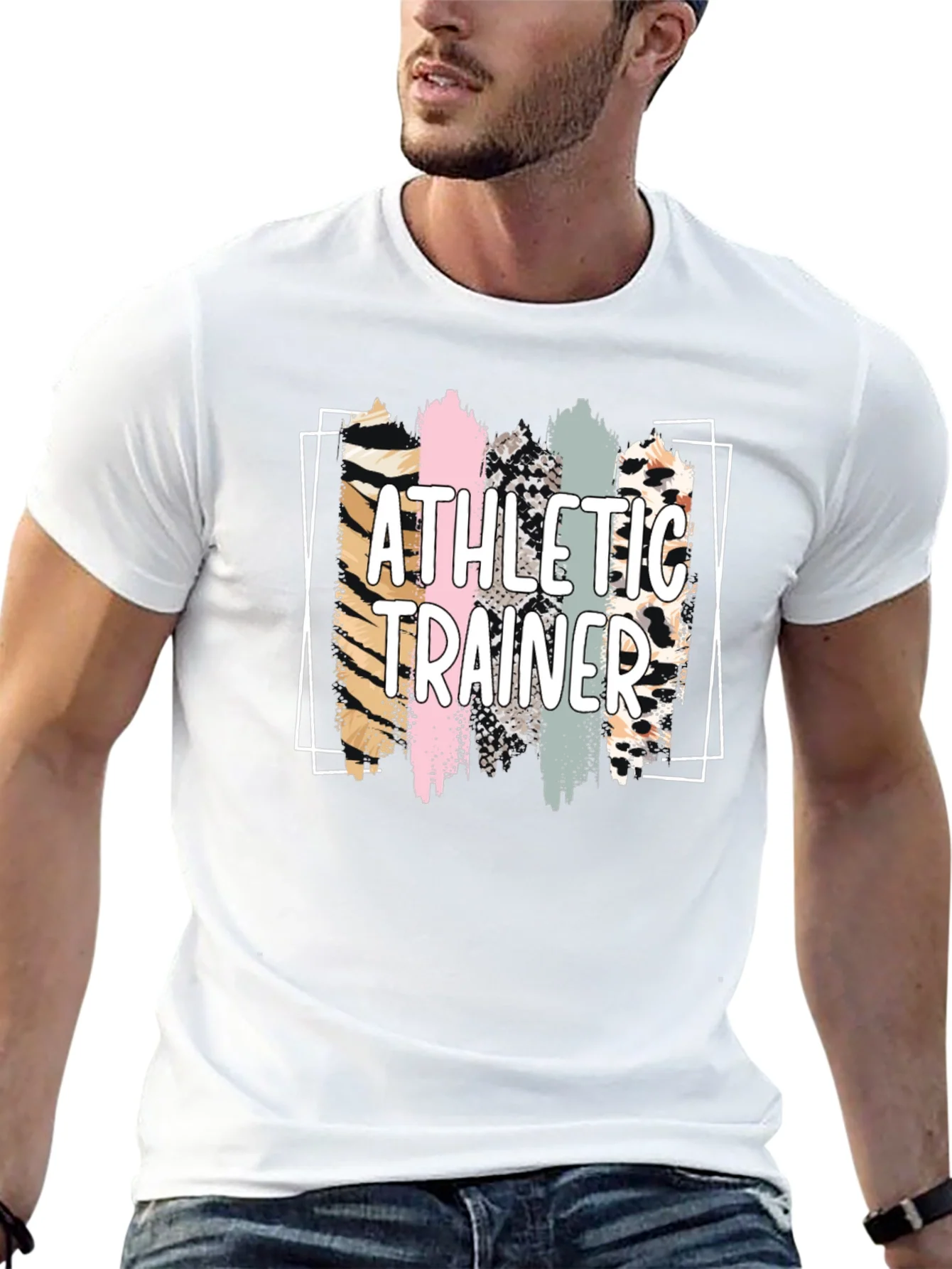 Camiseta Entrenador Atl¨¦tico Dise?o Animal Print