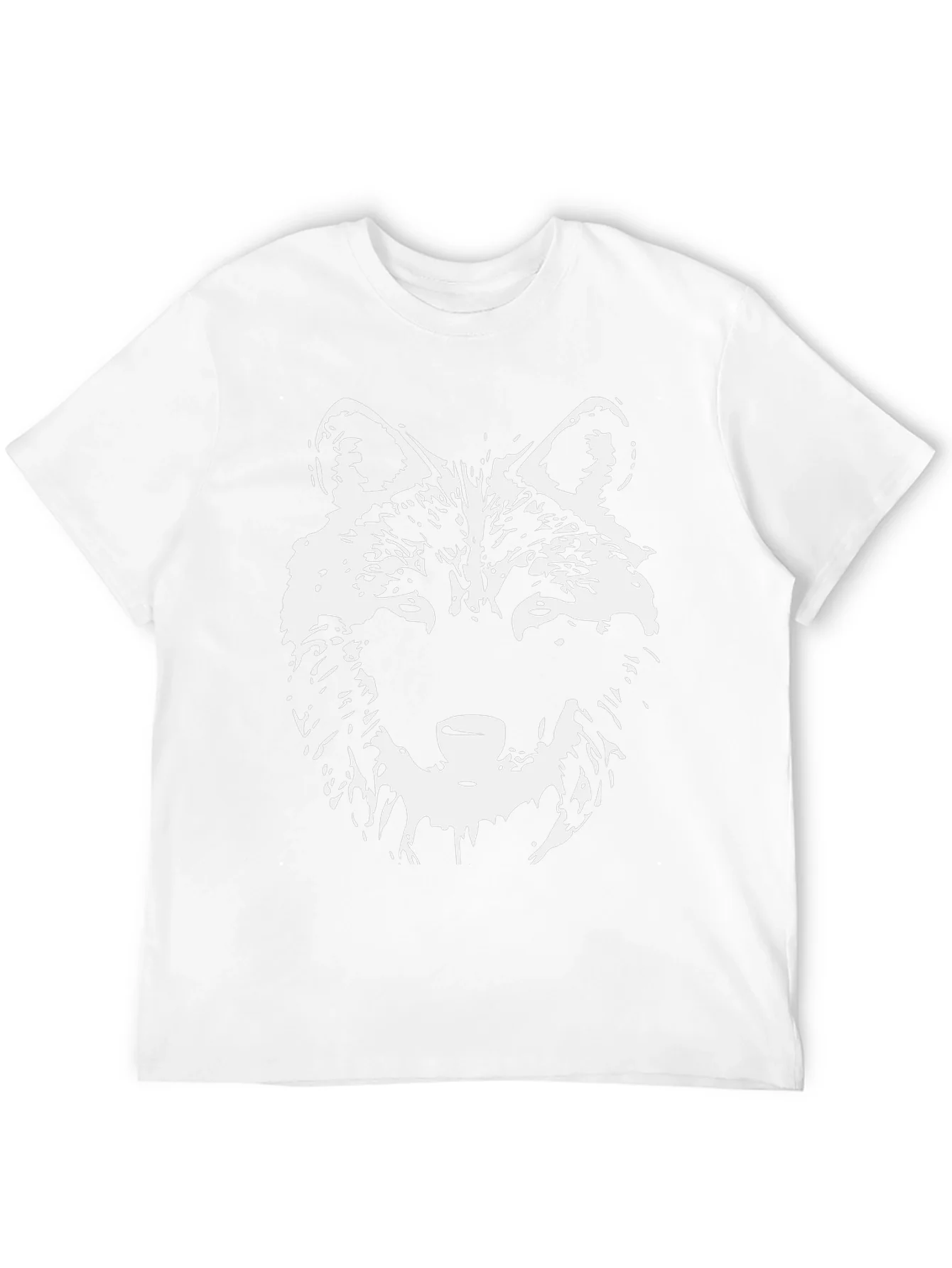 Rebbecca Wolf Graphic Tee - Black Crew Neck T-Shirt