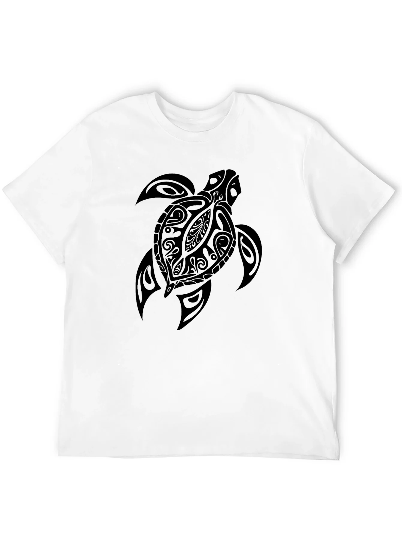 Rebbecca Mens Black Turtle Graphic Tee