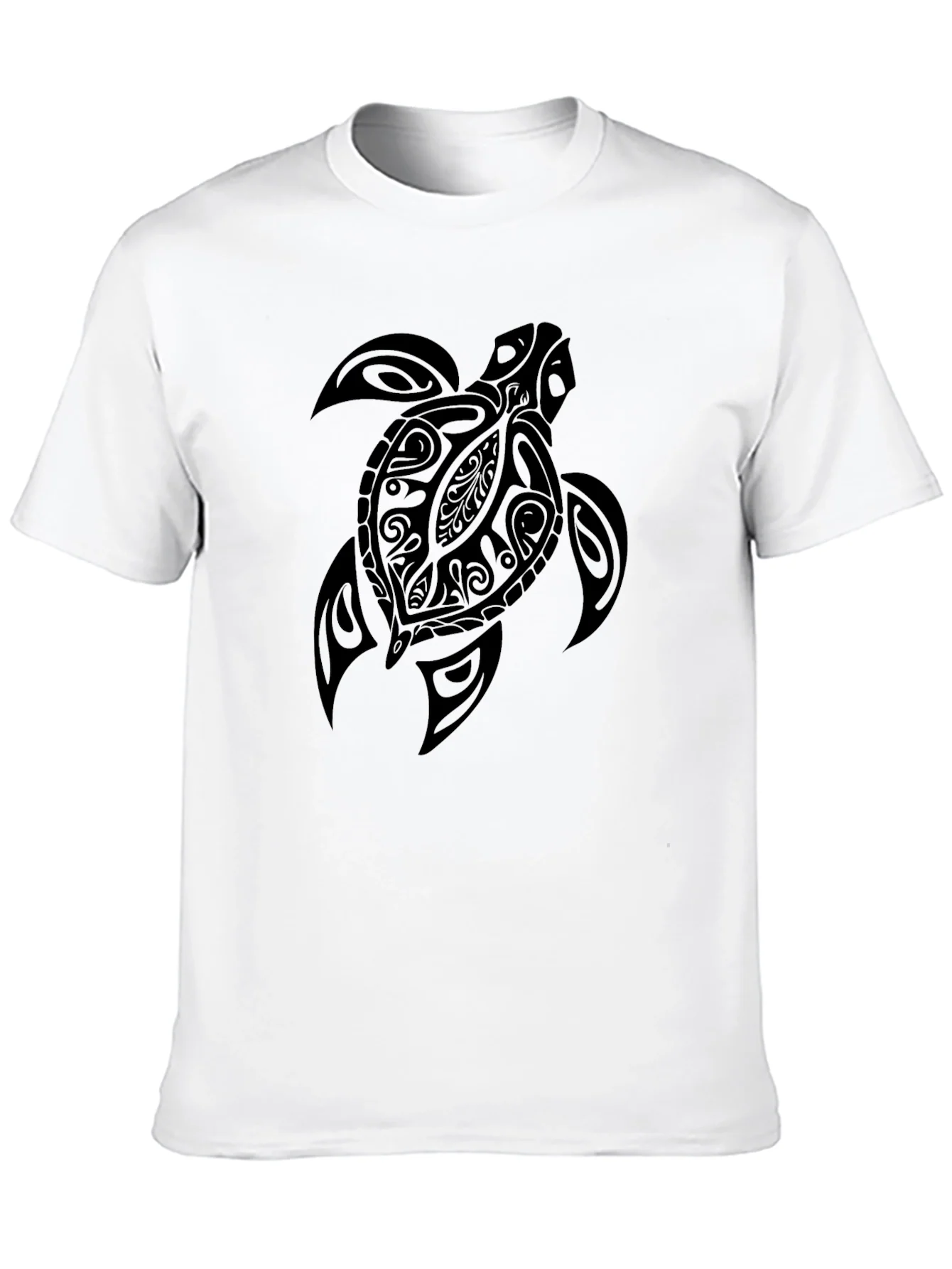Rebbecca Mens Black Turtle Graphic Tee