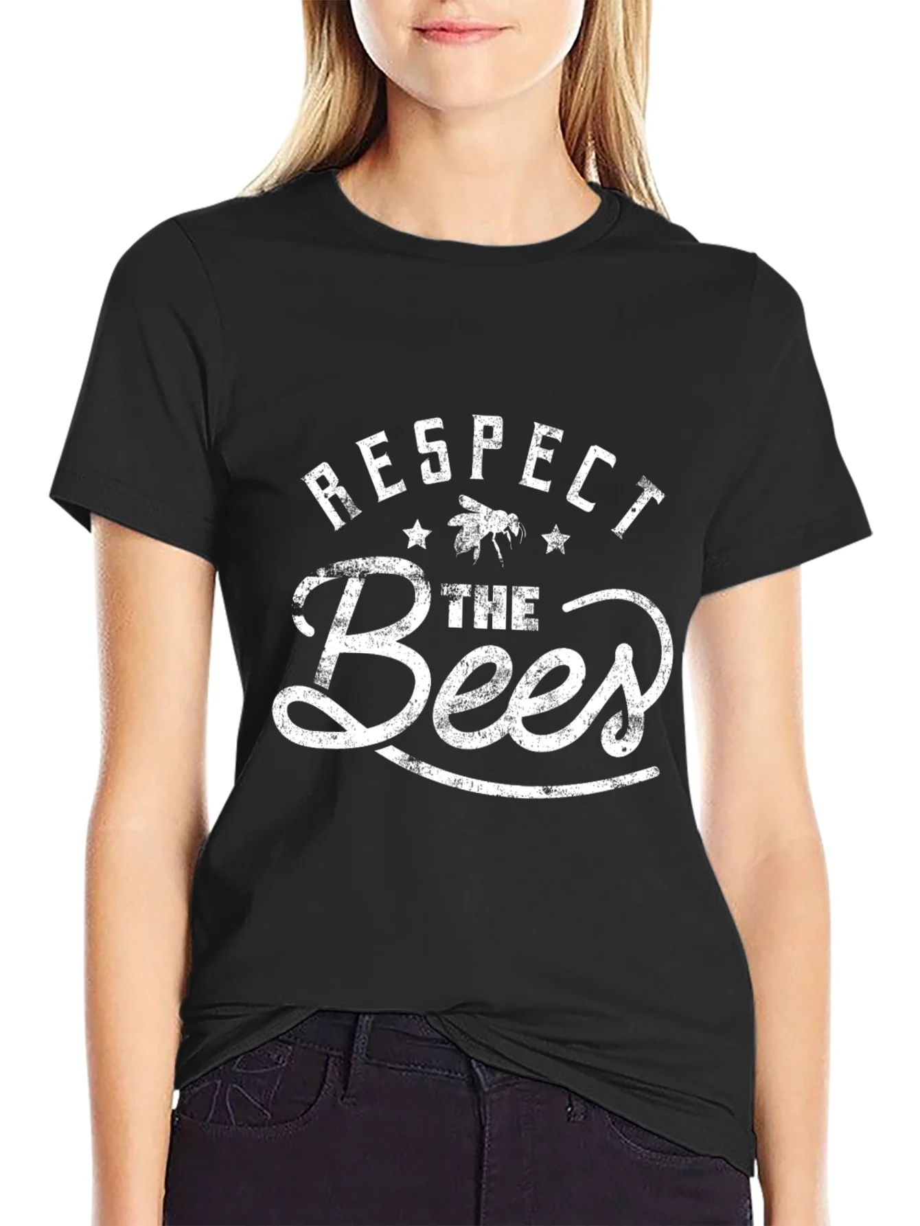 Rebbecca Respect the Bees Graphic T-Shirt