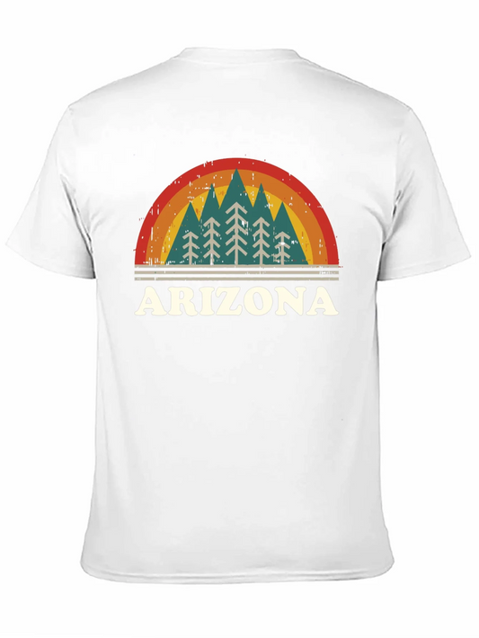 Camiseta Arizona Vintage con Dise?o de Monta?as