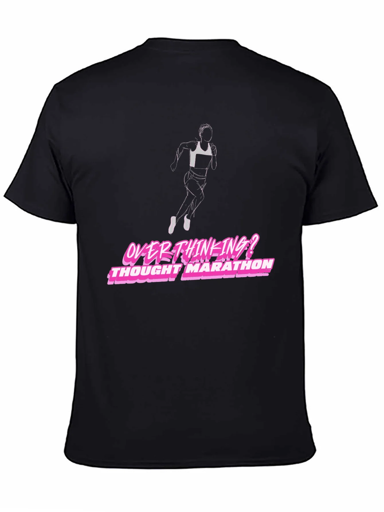 Rebbecca Overthinking Thought Marathon Graphic T-Shirt