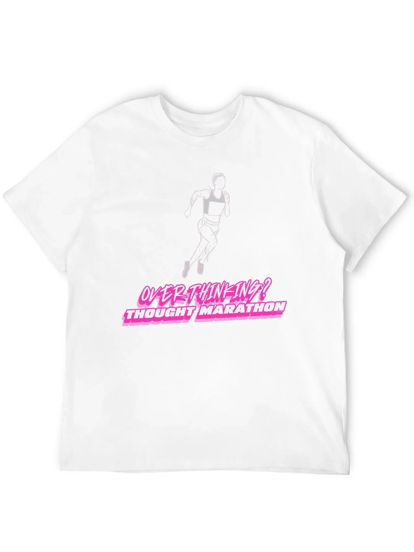 Rebbecca Overthinking Thought Marathon Graphic T-Shirt