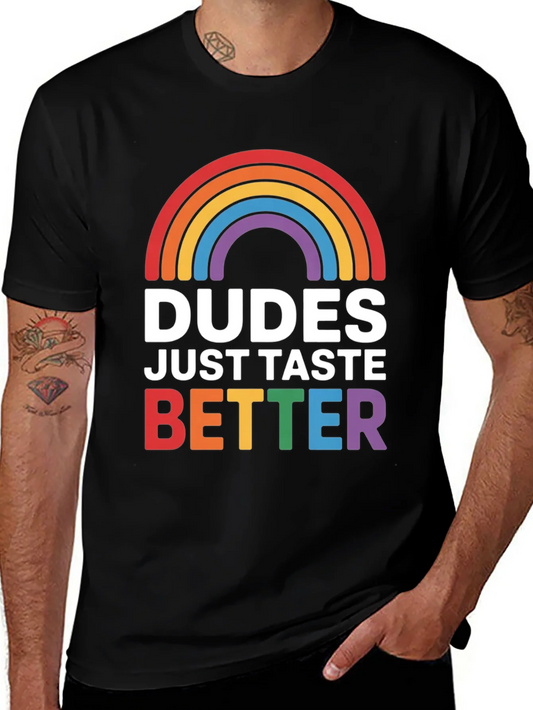 Rebbecca Dudes Taste Better LGBT Pride T-Shirt