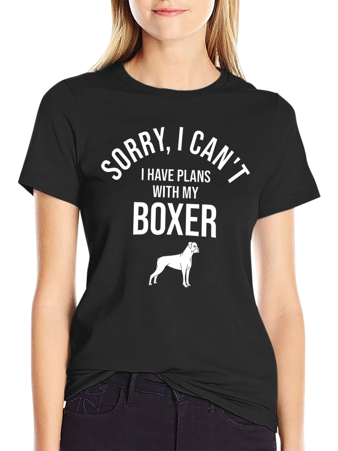 Rebbecca Sorry I Cant Boxer T-Shirt