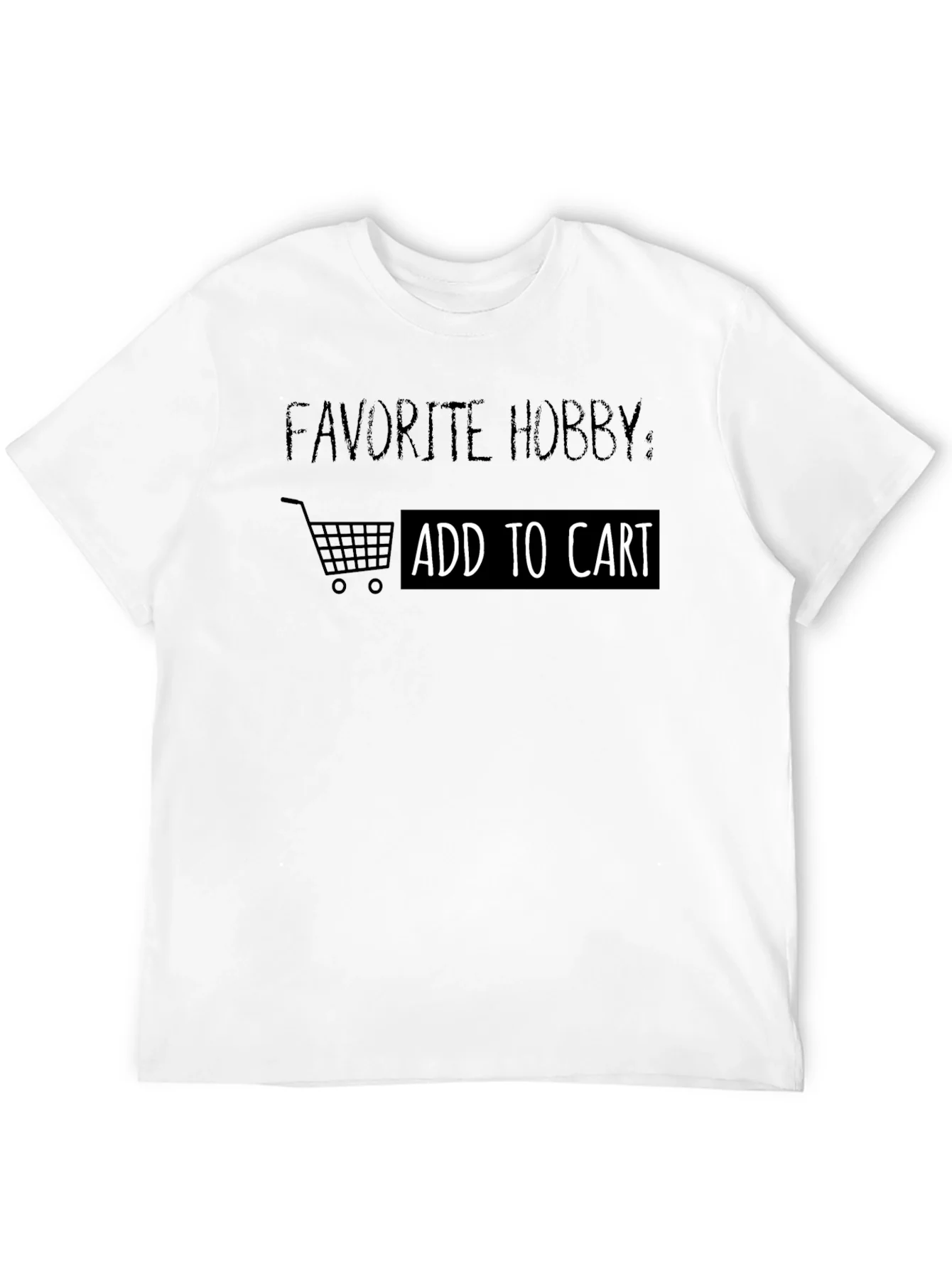 Camiseta Negra Favorite Hobby: Add to Cart