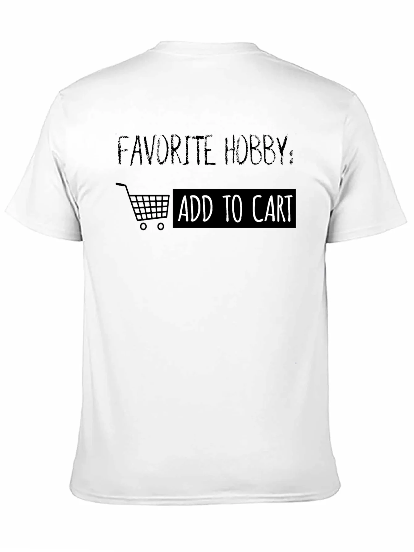 Camiseta Negra Favorite Hobby: Add to Cart