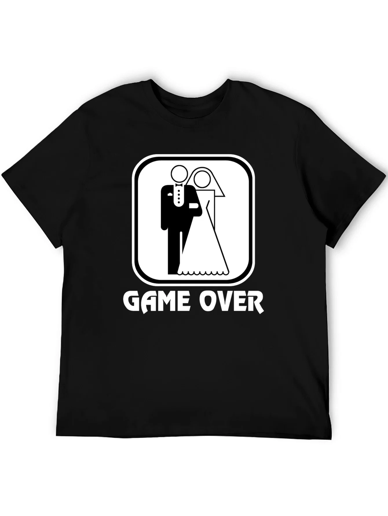 Rebbecca Game Over Wedding Graphic T-Shirt