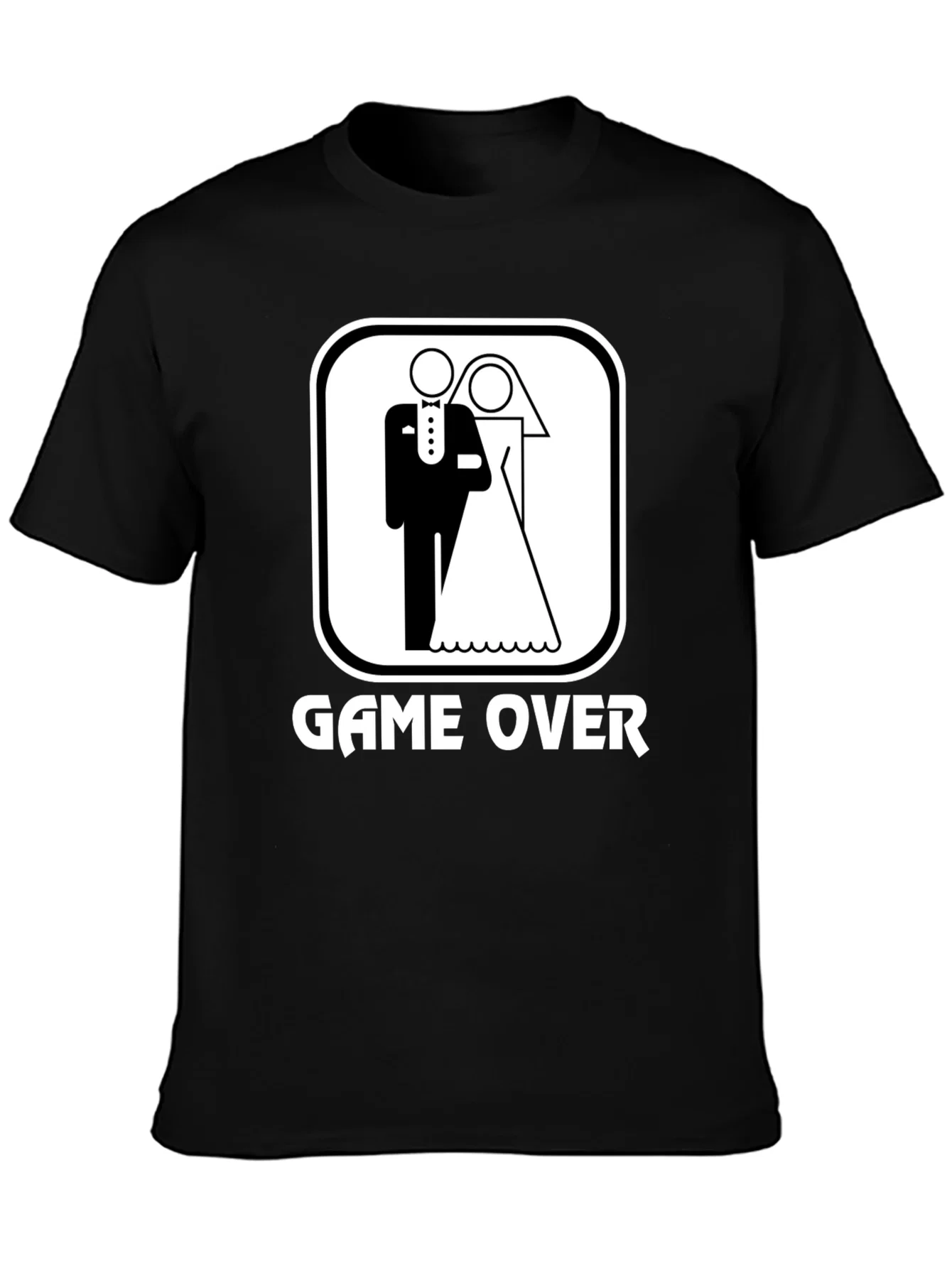 Rebbecca Game Over Wedding Graphic T-Shirt