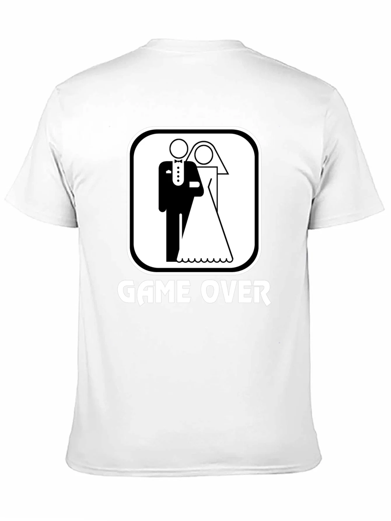 Rebbecca Game Over Wedding Graphic T-Shirt