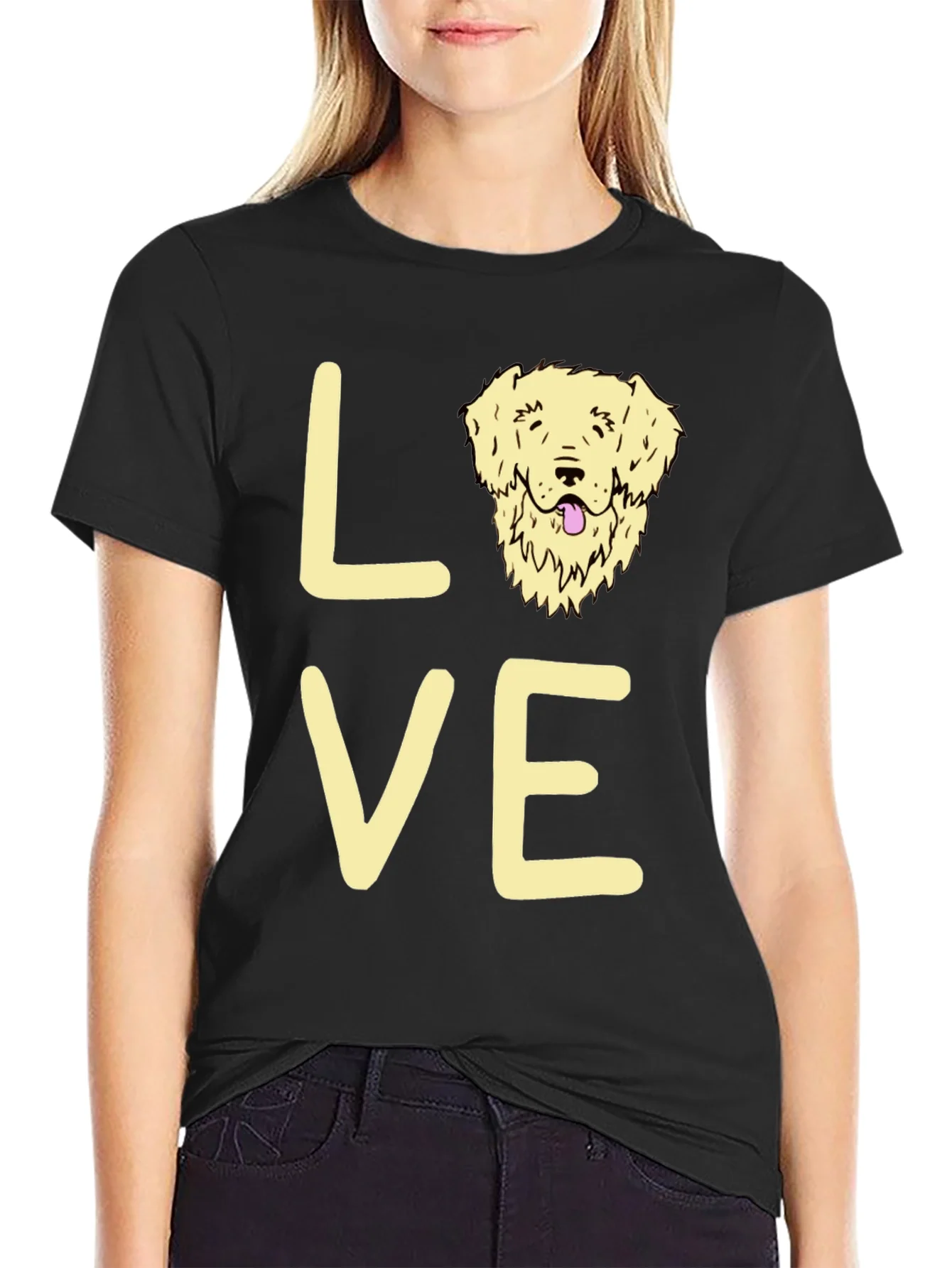 Rebbecca Dog Love Graphic T-Shirt - Unisex Cotton Tee