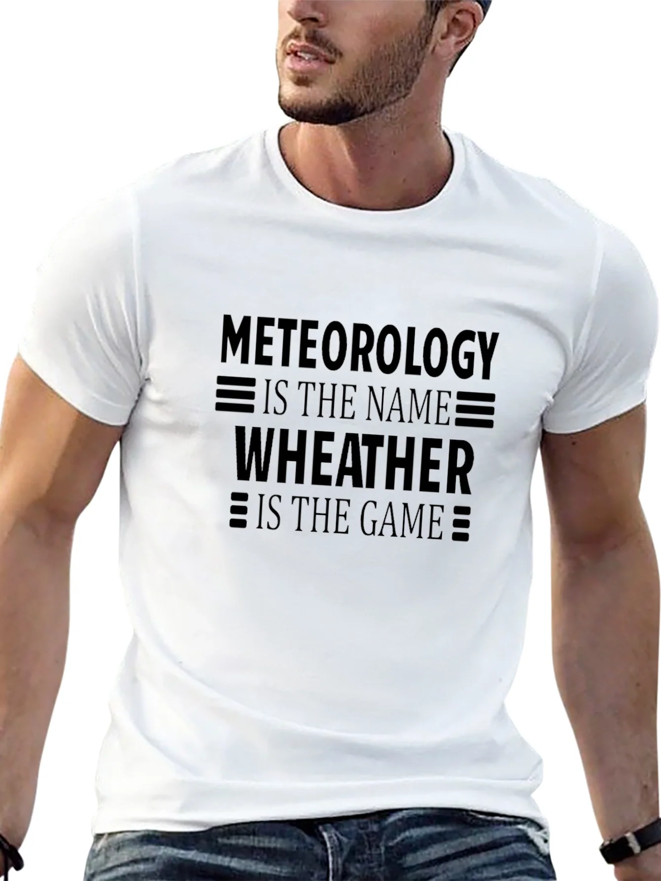 Camiseta Meteorolog¨ªa - El Nombre El Juego