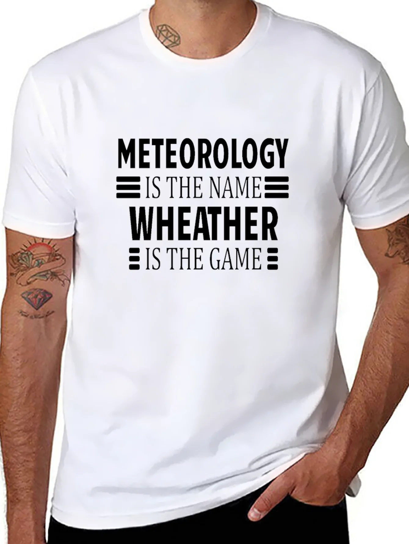 Camiseta Meteorolog¨ªa - El Nombre El Juego