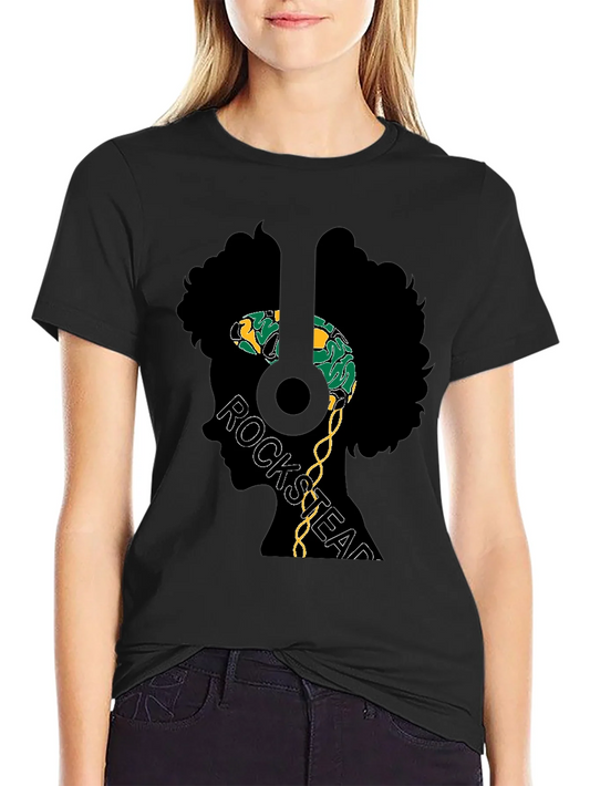 Rebbecca Rocksteady Afro Graphic T-Shirt - Stylish & Unique Design