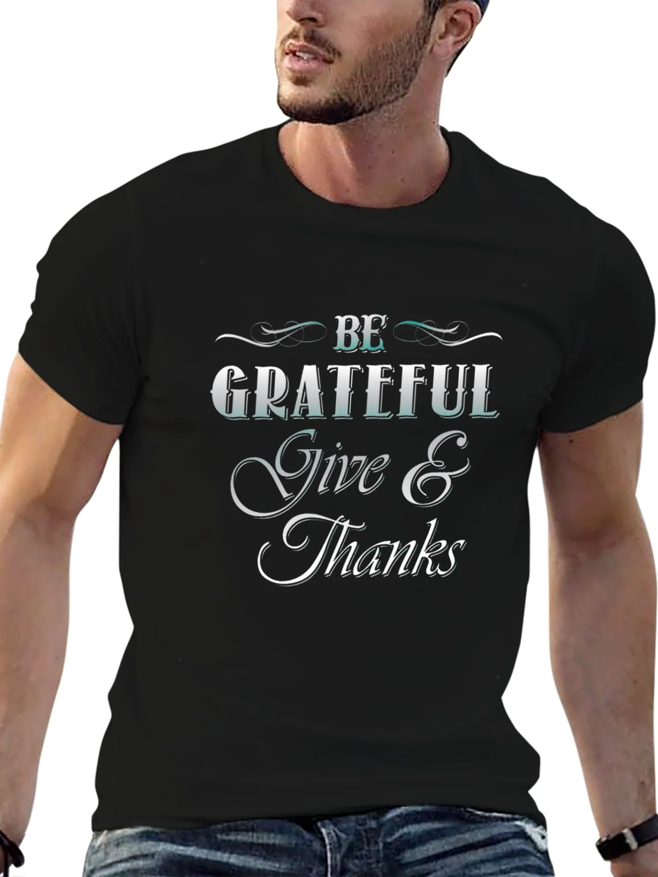 Rebbecca Be Grateful Give Thanks T-Shirt