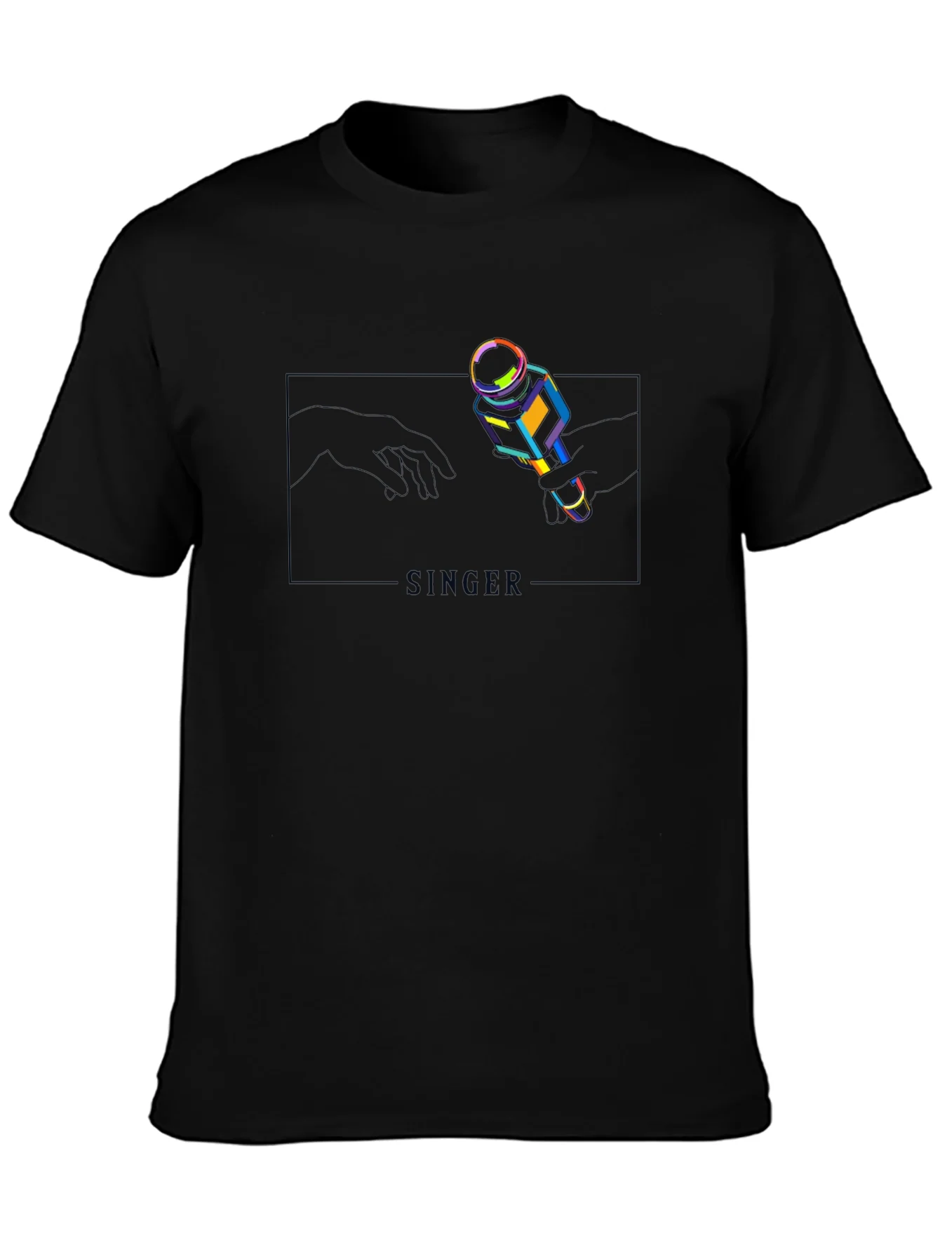 Rebbecca Singer Microphone Graphic T-Shirt