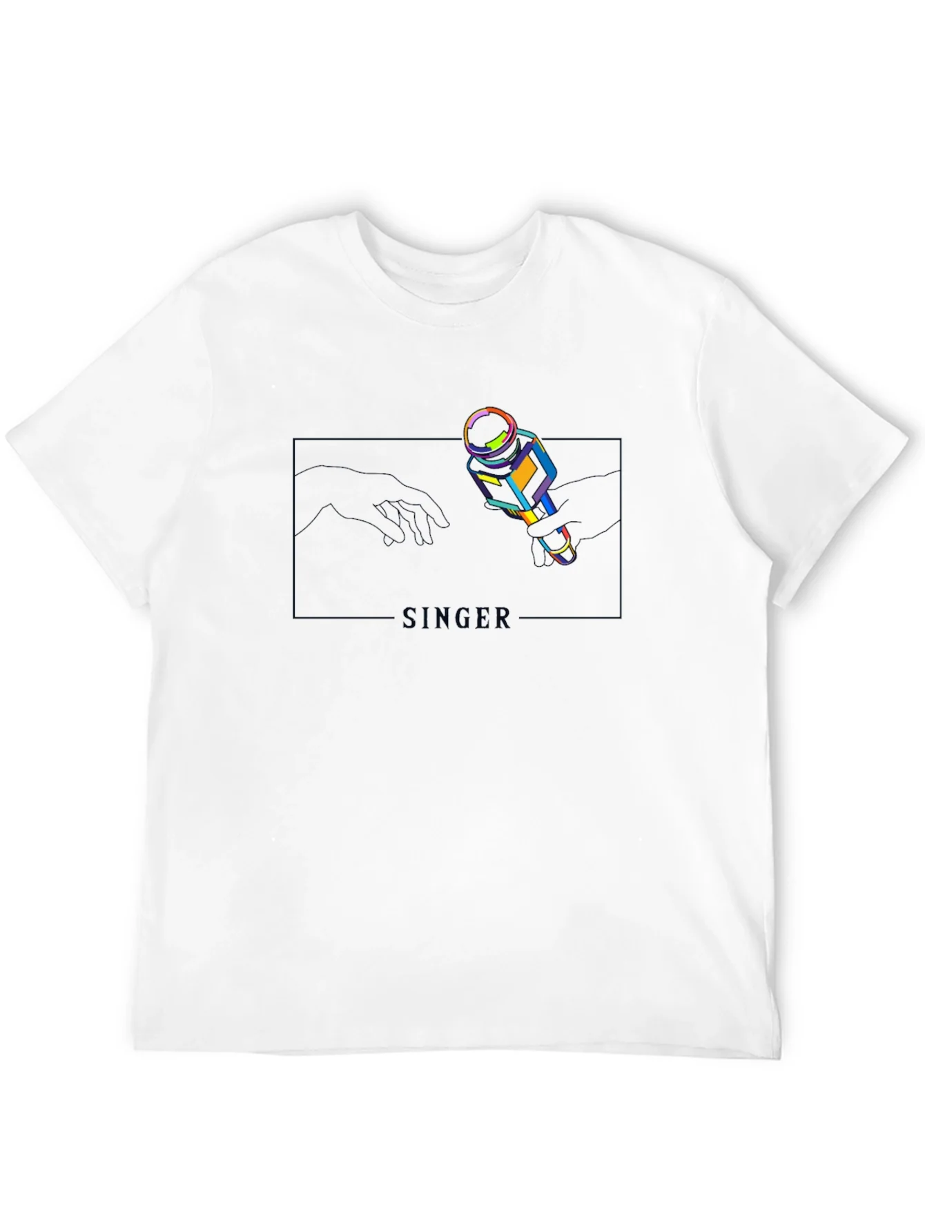 Rebbecca Singer Microphone Graphic T-Shirt