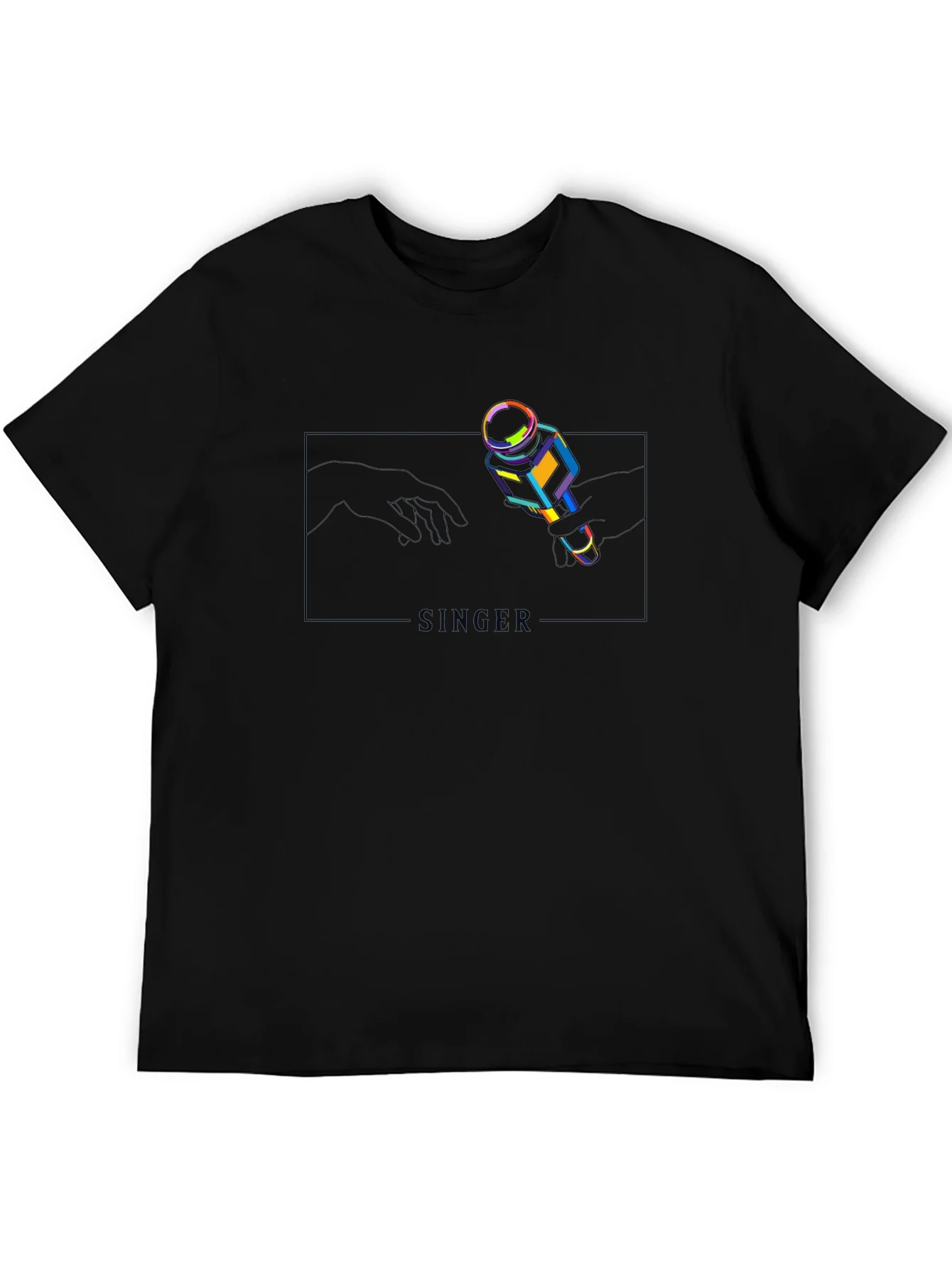 Rebbecca Singer Microphone Graphic T-Shirt