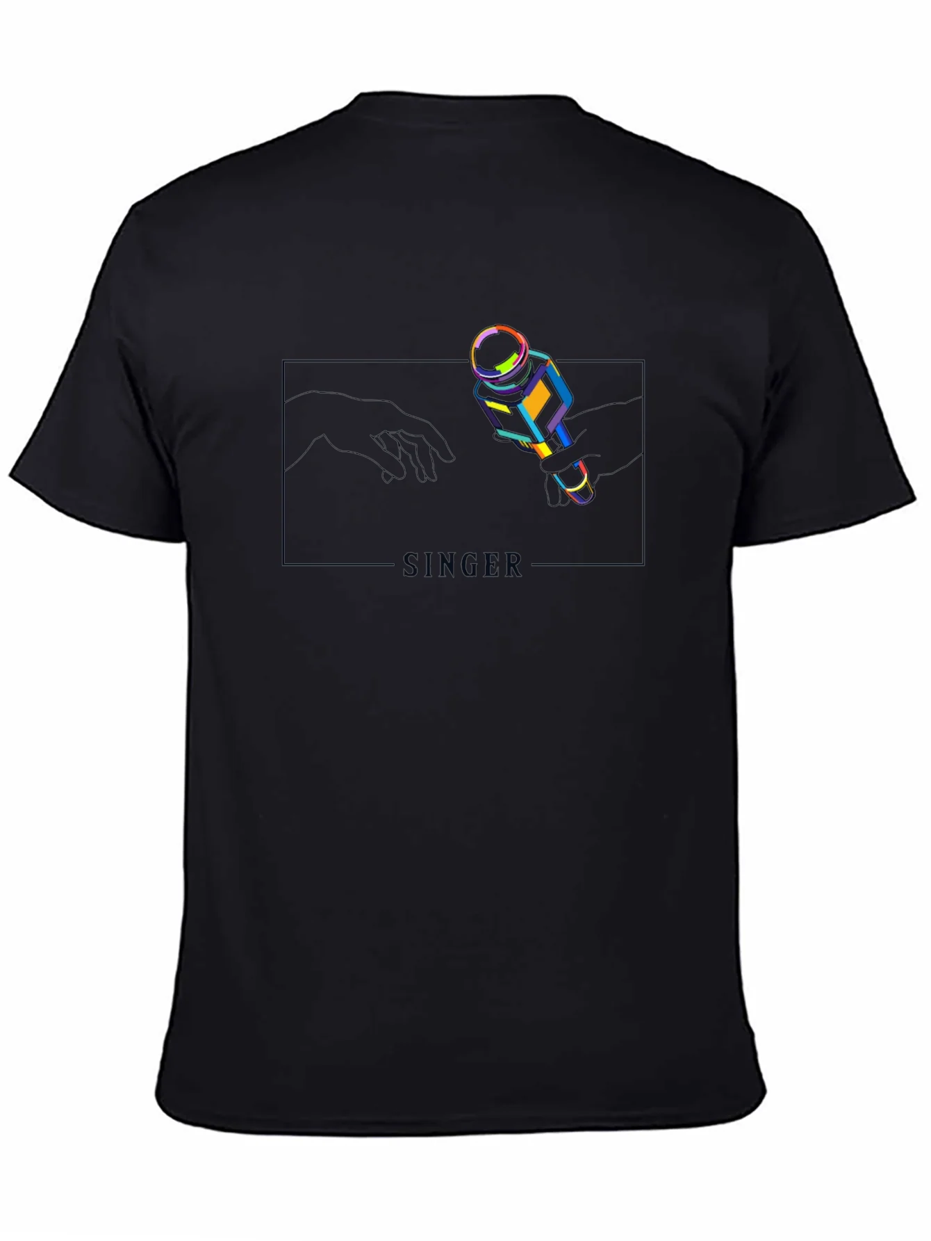Rebbecca Singer Microphone Graphic T-Shirt