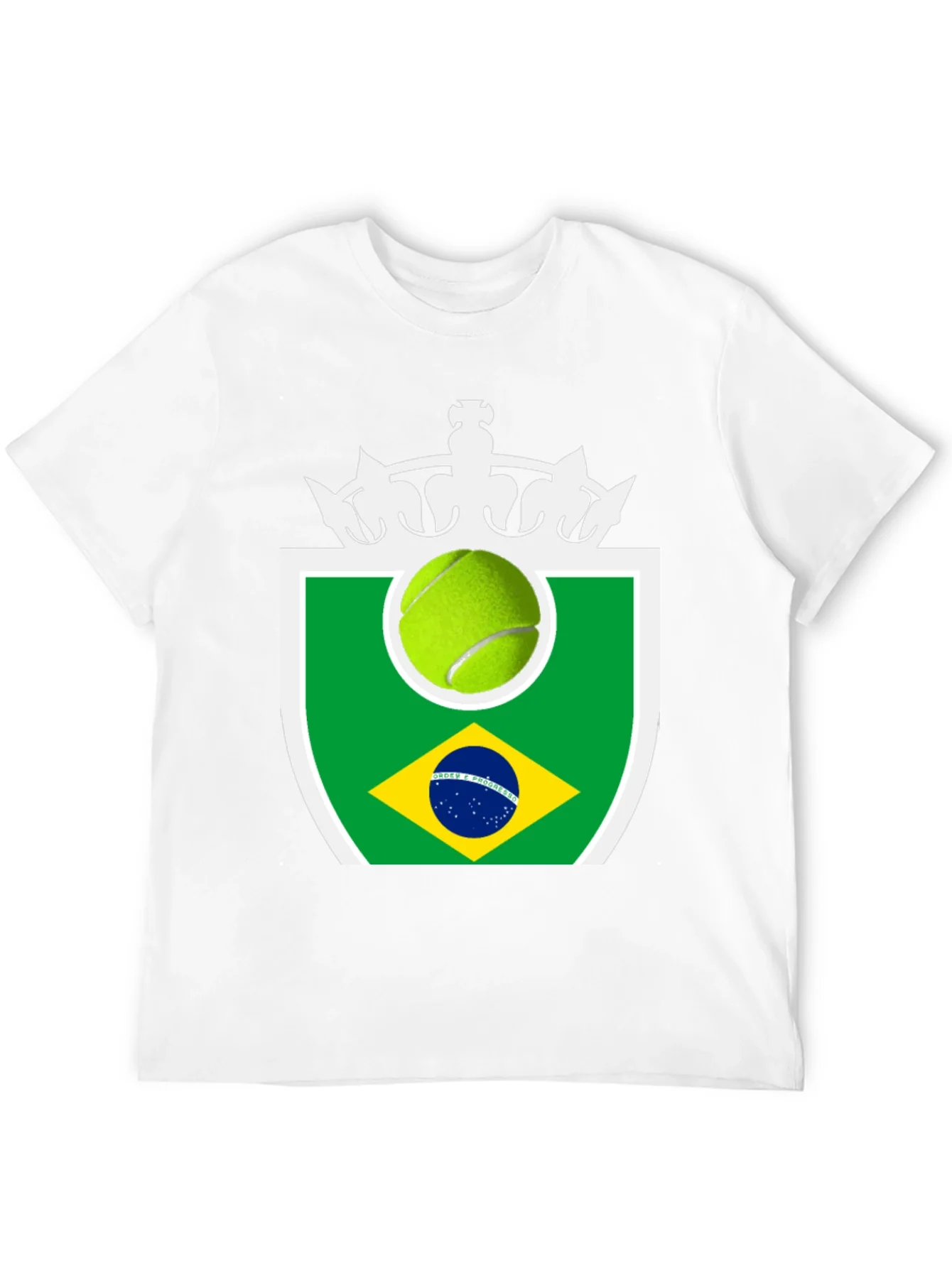 Camiseta Negra Tennis Brasil