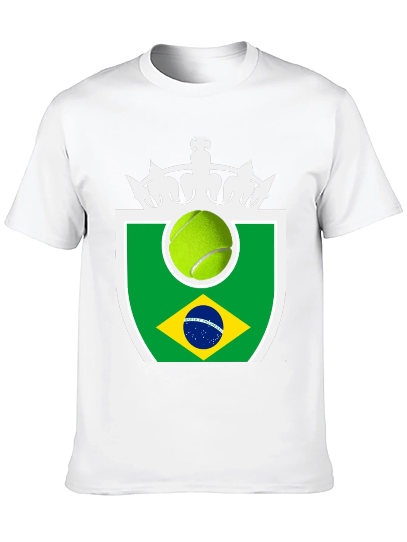 Camiseta Negra Tennis Brasil