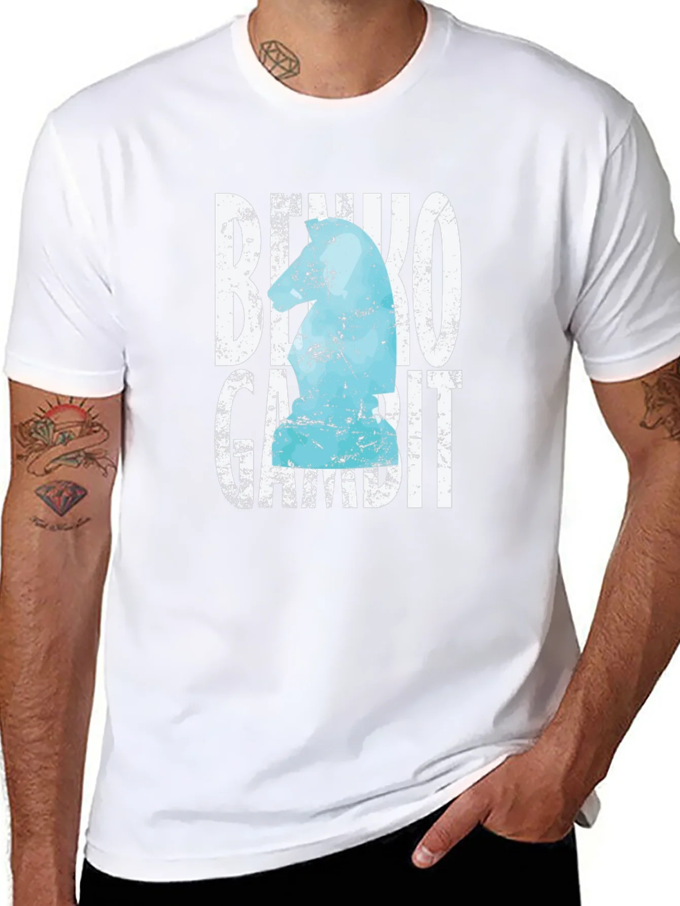 Rebbecca Benko Gambit Chess T-Shirt - Strategy Tee