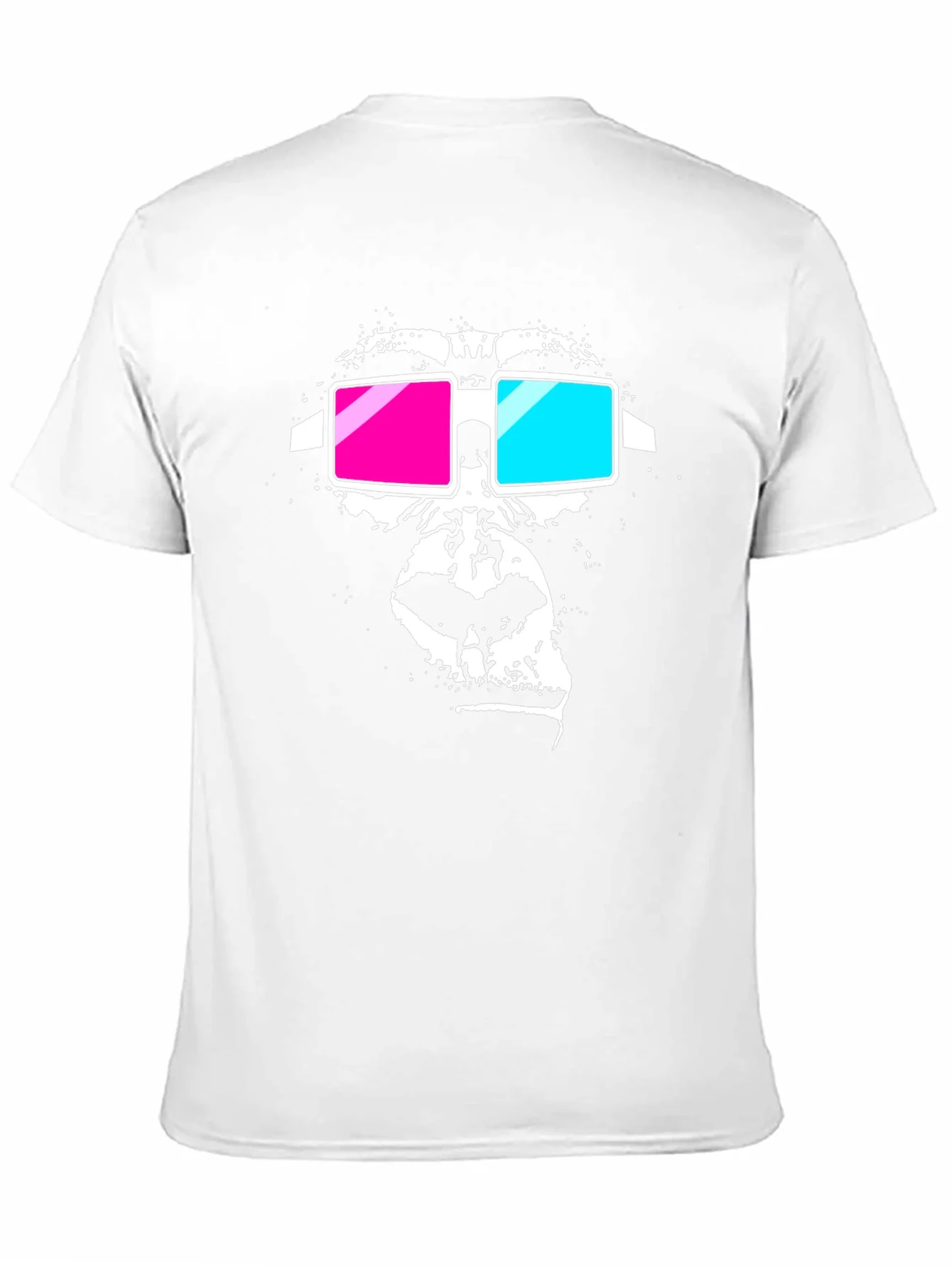 Rebbecca Gorilla 3D Glasses Graphic Tee - Black
