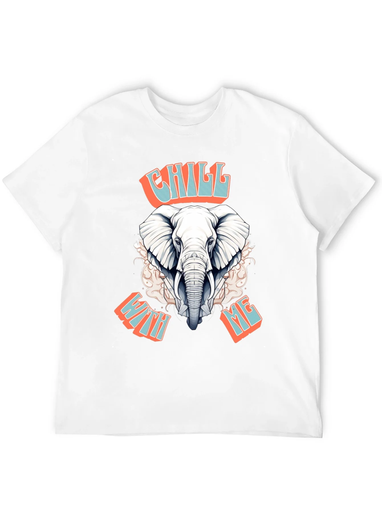 Rebbecca Chill With Me Elephant Graphic Tee