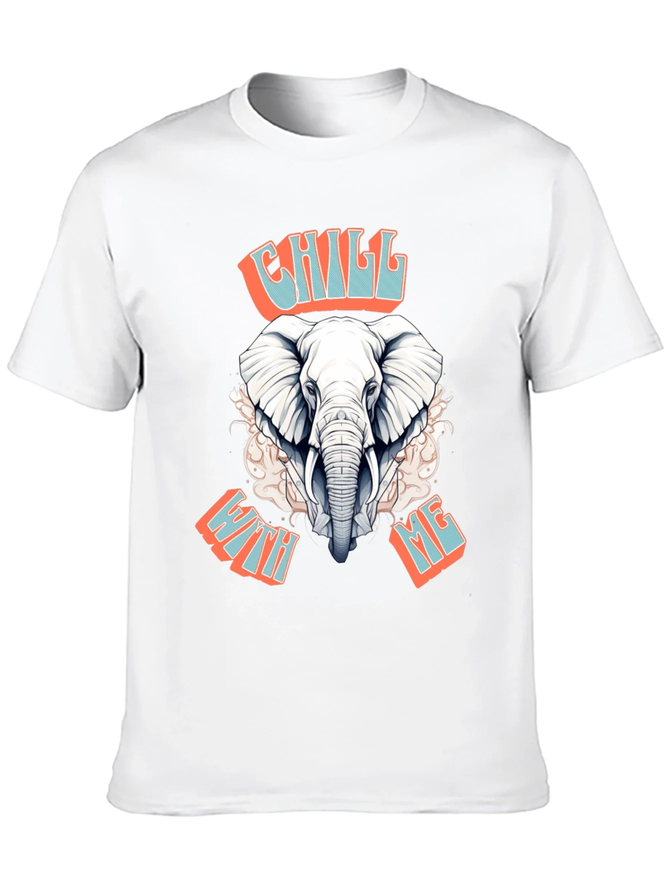 Rebbecca Chill With Me Elephant Graphic Tee