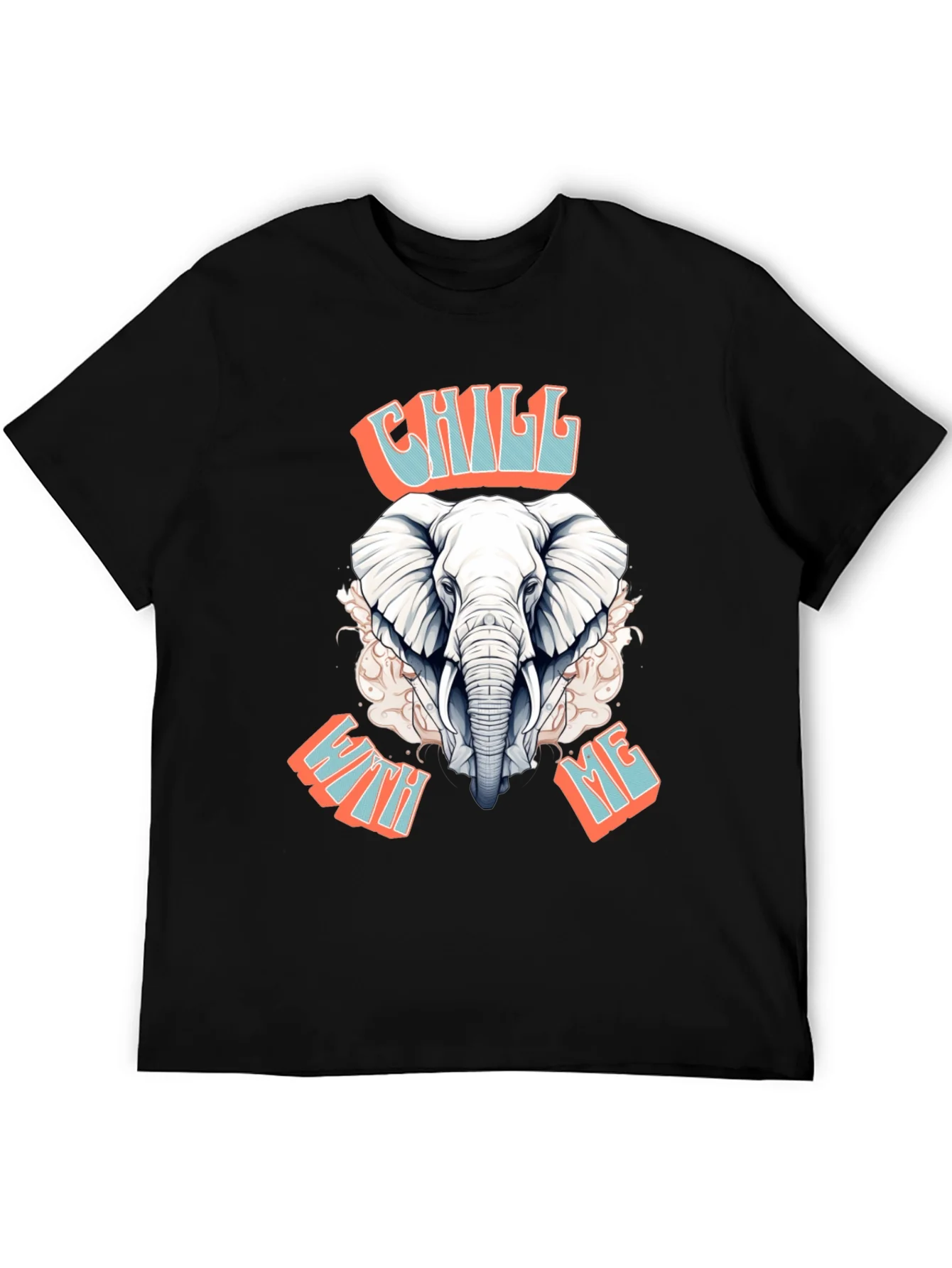 Rebbecca Chill With Me Elephant Graphic Tee