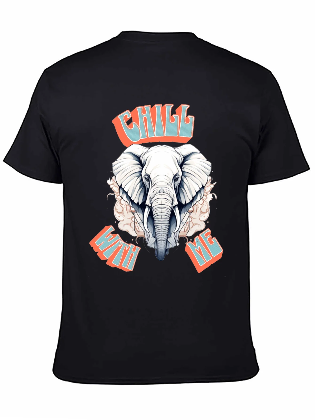 Rebbecca Chill With Me Elephant Graphic Tee