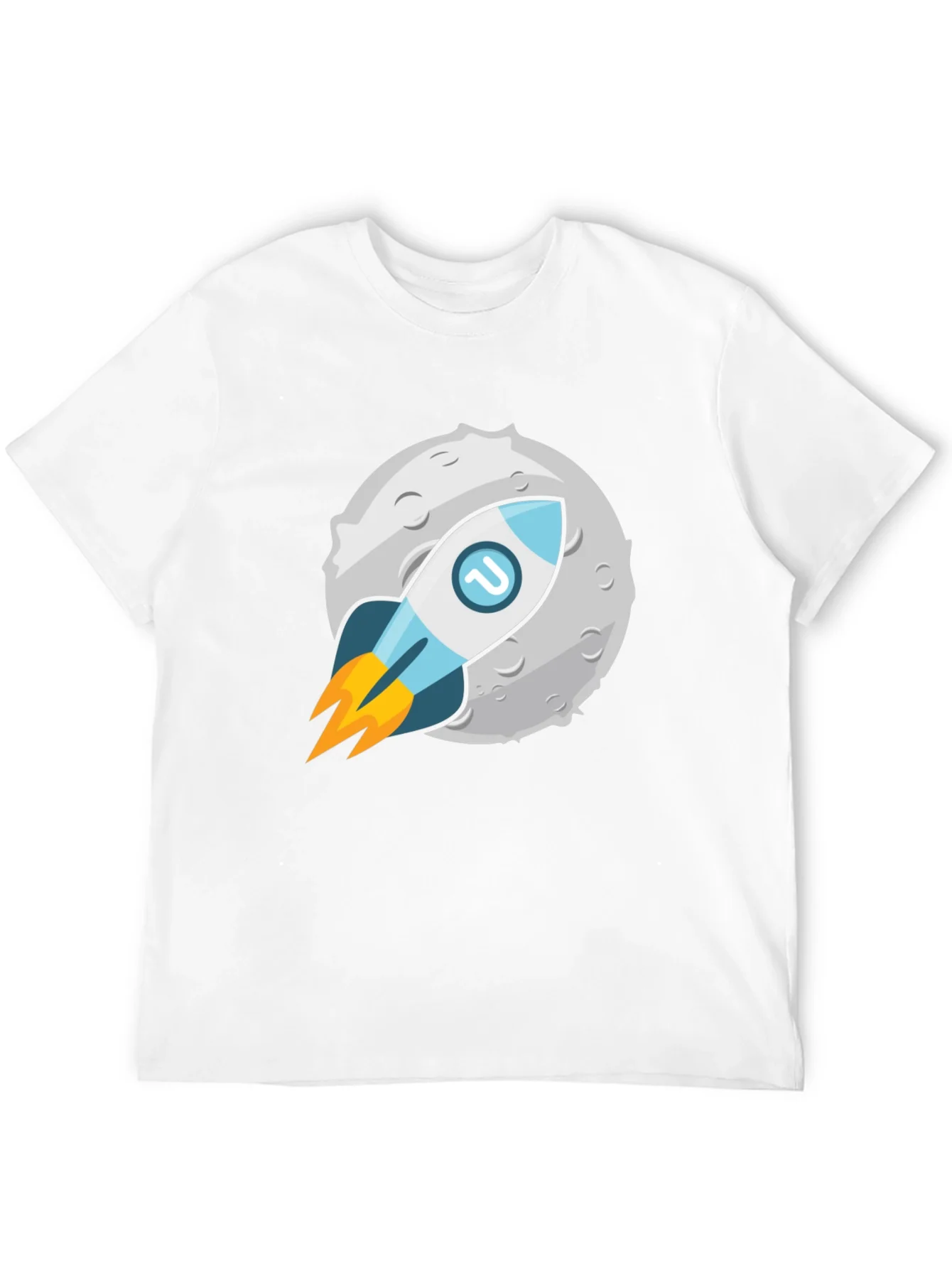 Rebbecca Rocket to the Moon Graphic Tee - Black