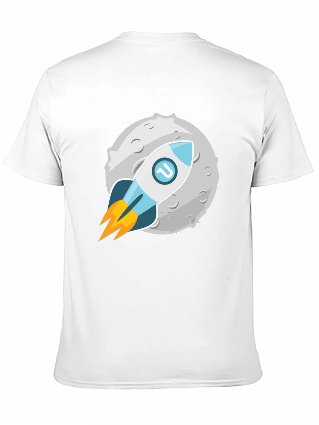 Rebbecca Rocket to the Moon Graphic Tee - Black