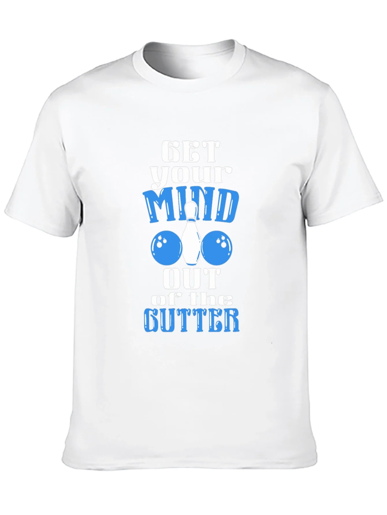 Camiseta Negra con Dise?o de Bowling