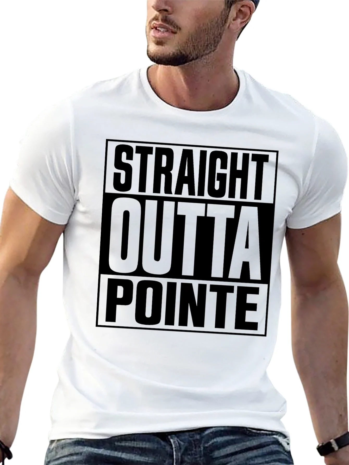 Rebbecca Straight Outta Pointe Black T-Shirt