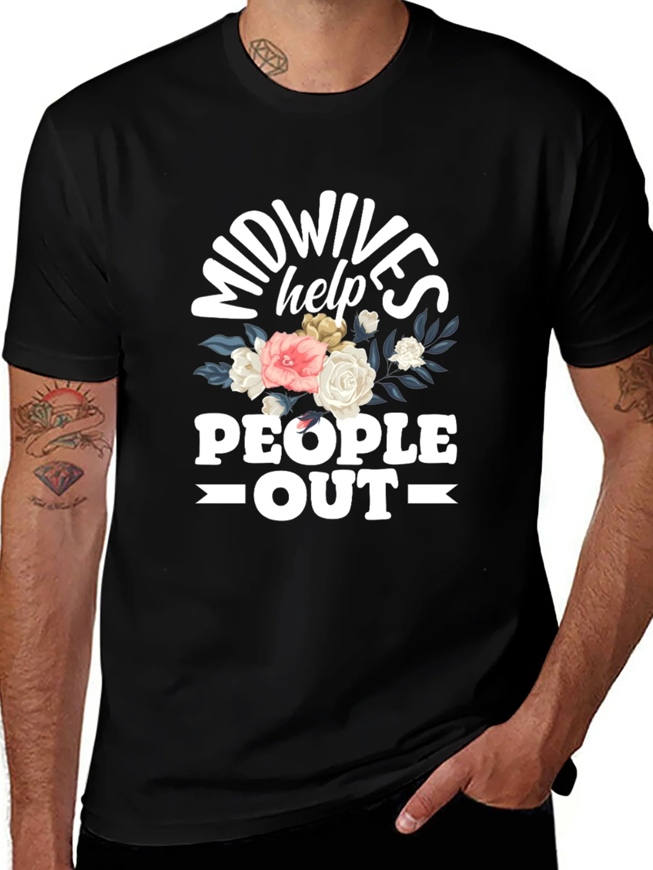Rebbecca Midwives Help People Out T-Shirt